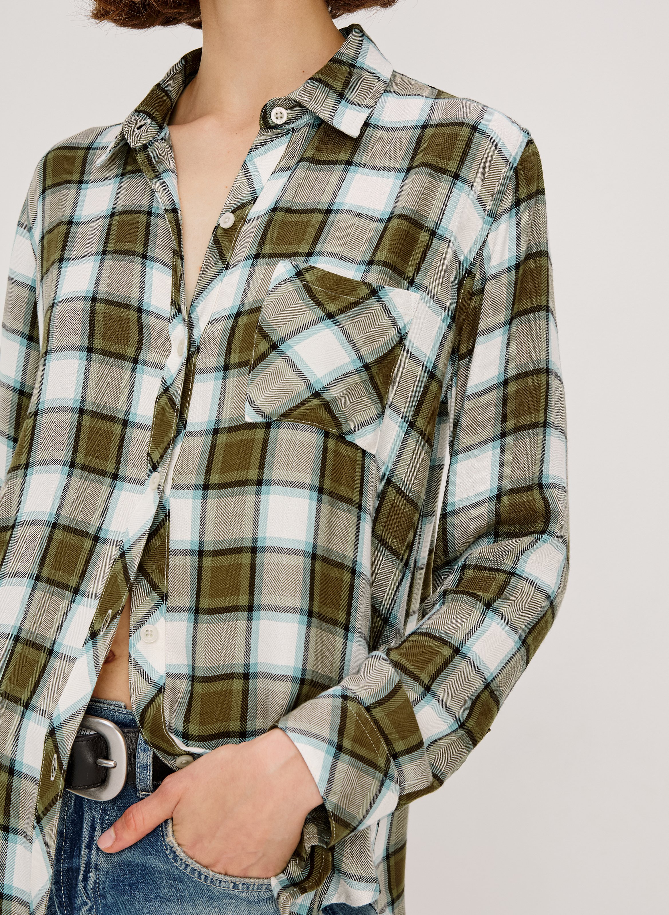Straight checked shirt RAILS Multicolored