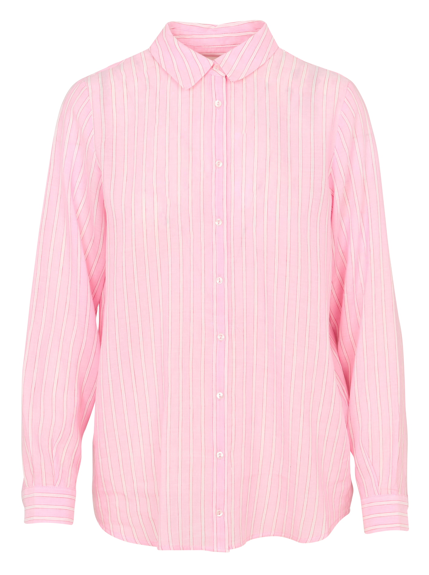 Chemise col classique rayée MAISON 123 Rose