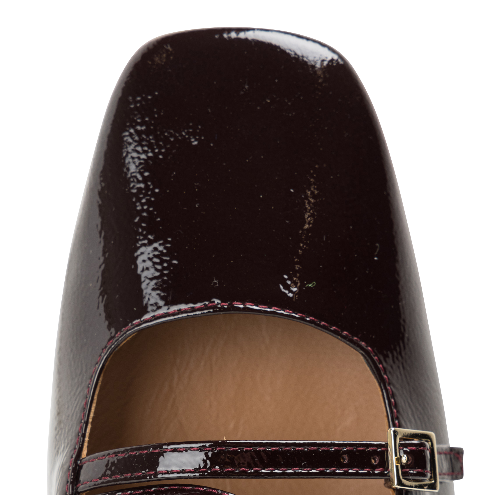 Escarpins en cuir BOBBIES Rouge