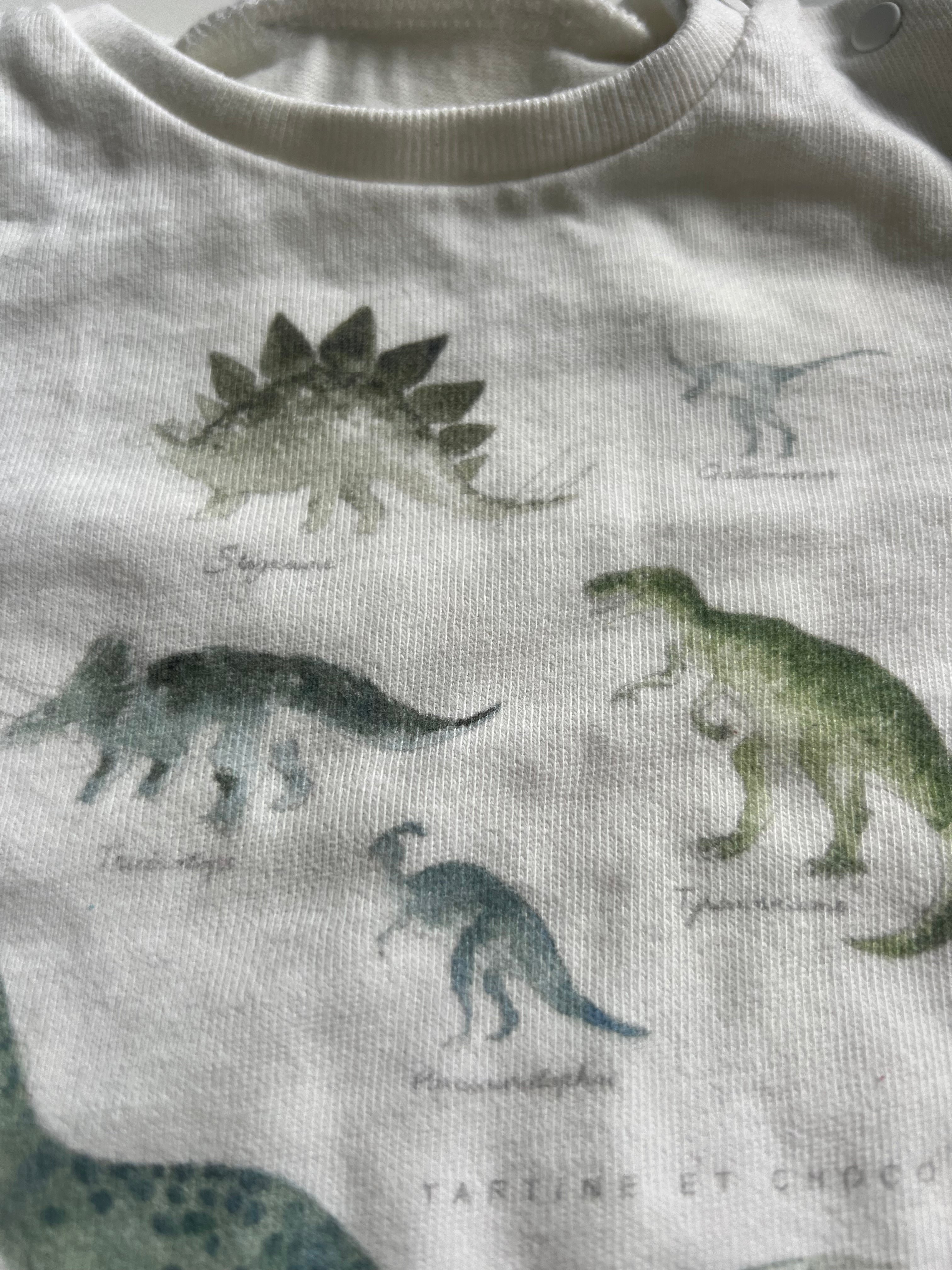 White baby T-shirt - 6 months TARTINE ET CHOCOLAT - seconde-main White