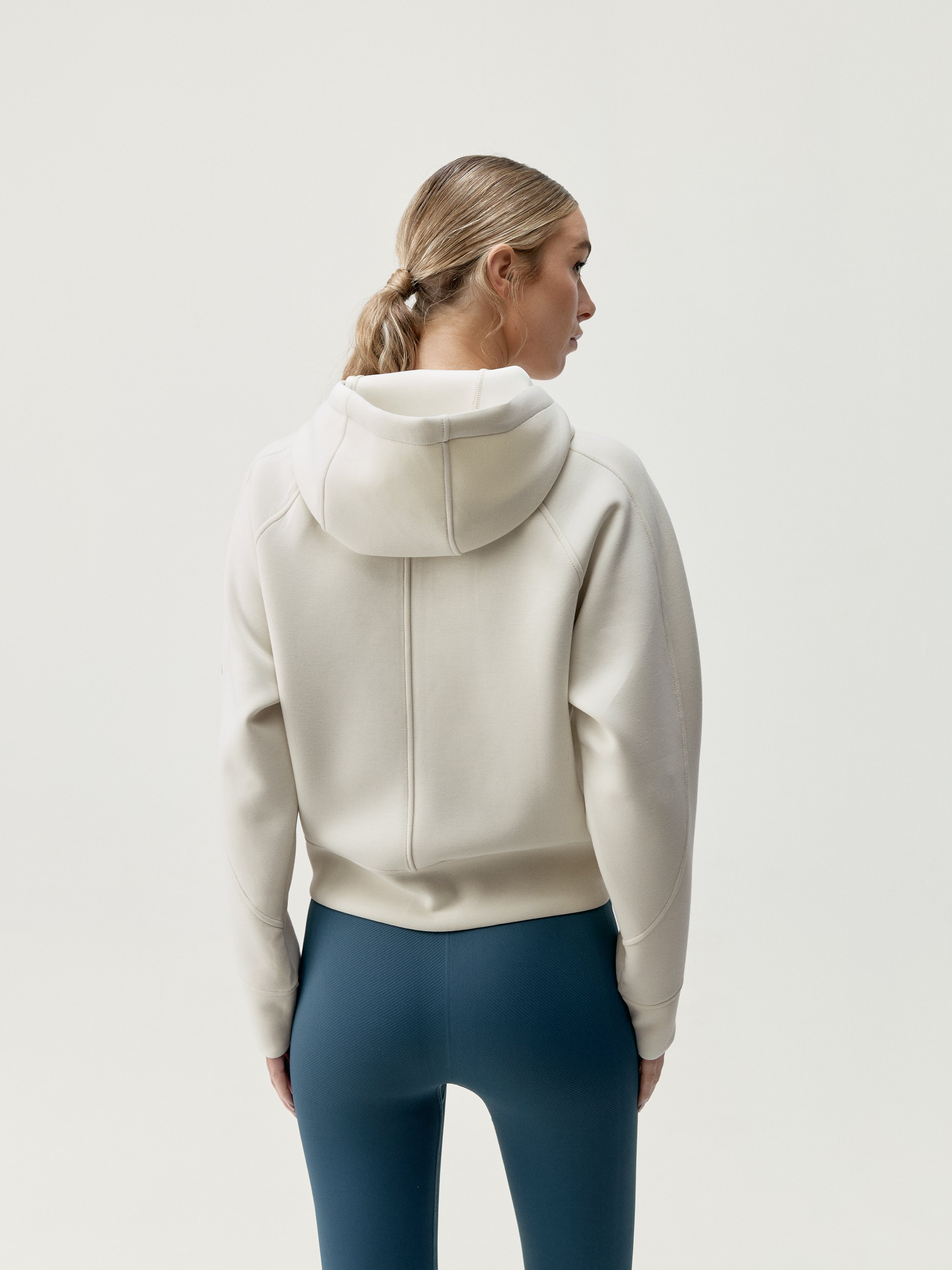 Comfortable sports sweatshirt BORN LIVING YOGA White