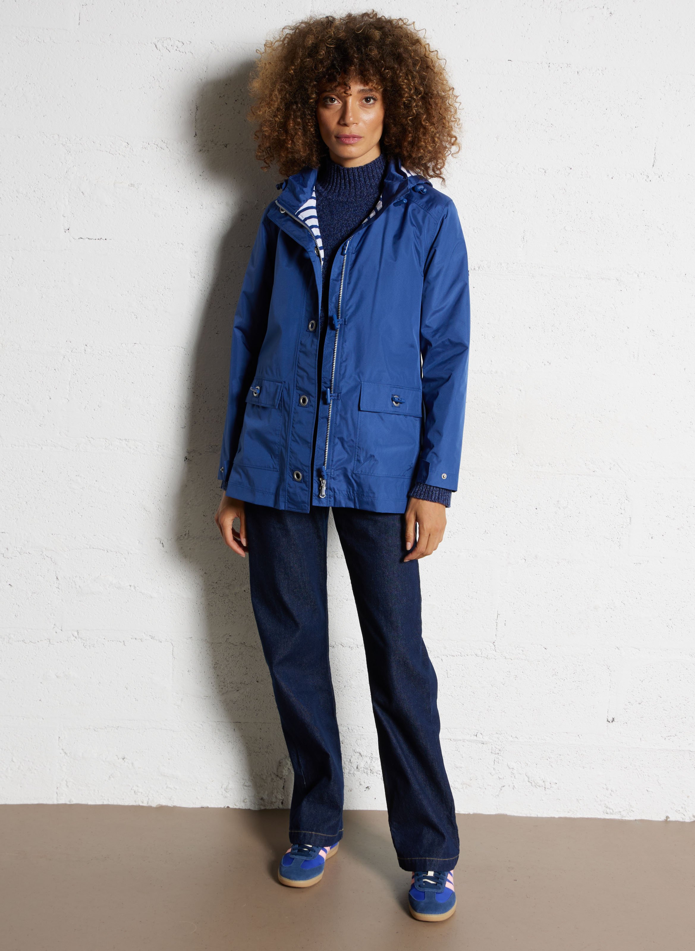 Baskets basses à lacets ADIDAS Bleu