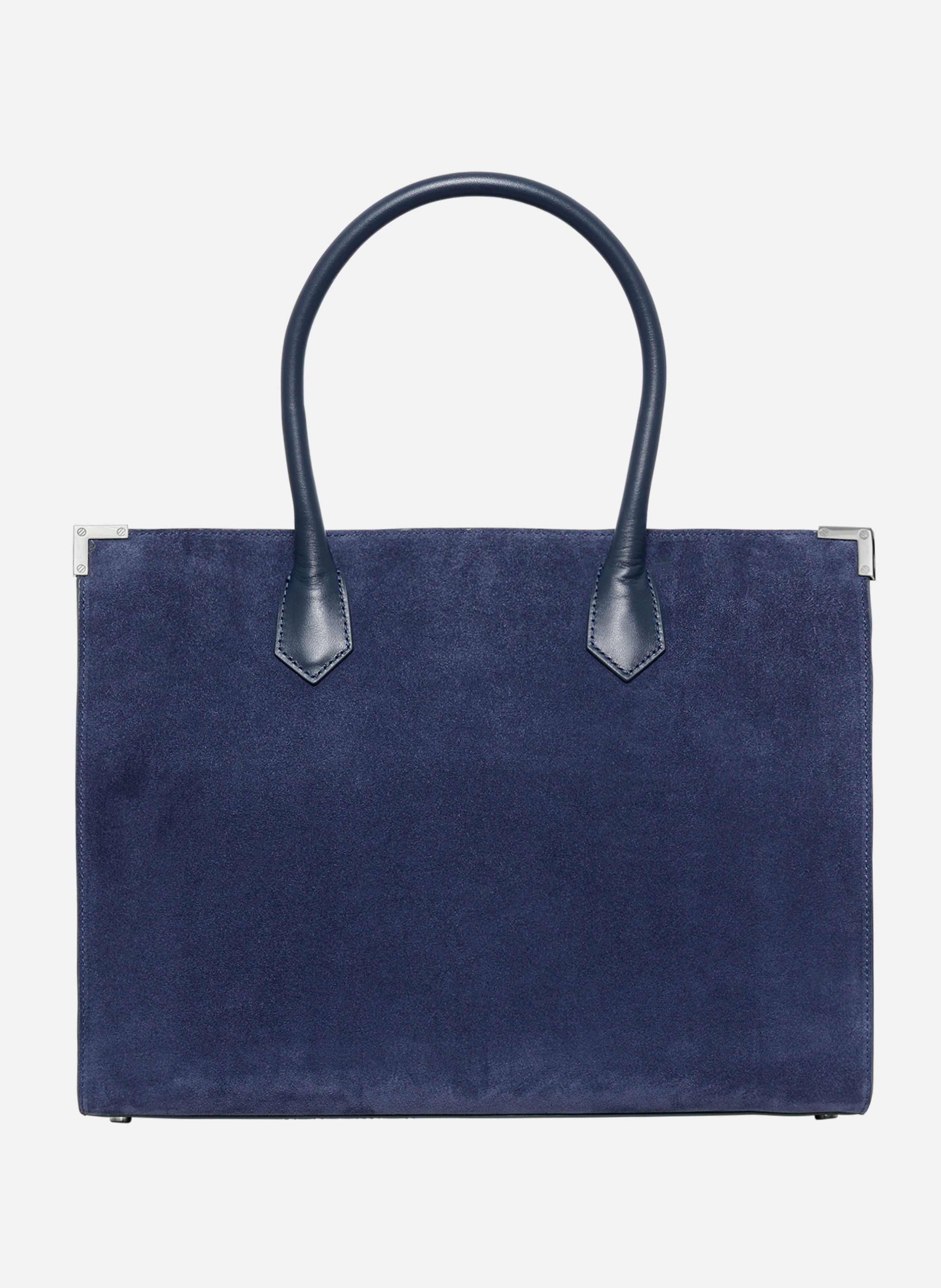 Ming L suede tote bag THE KOOPLES Blue