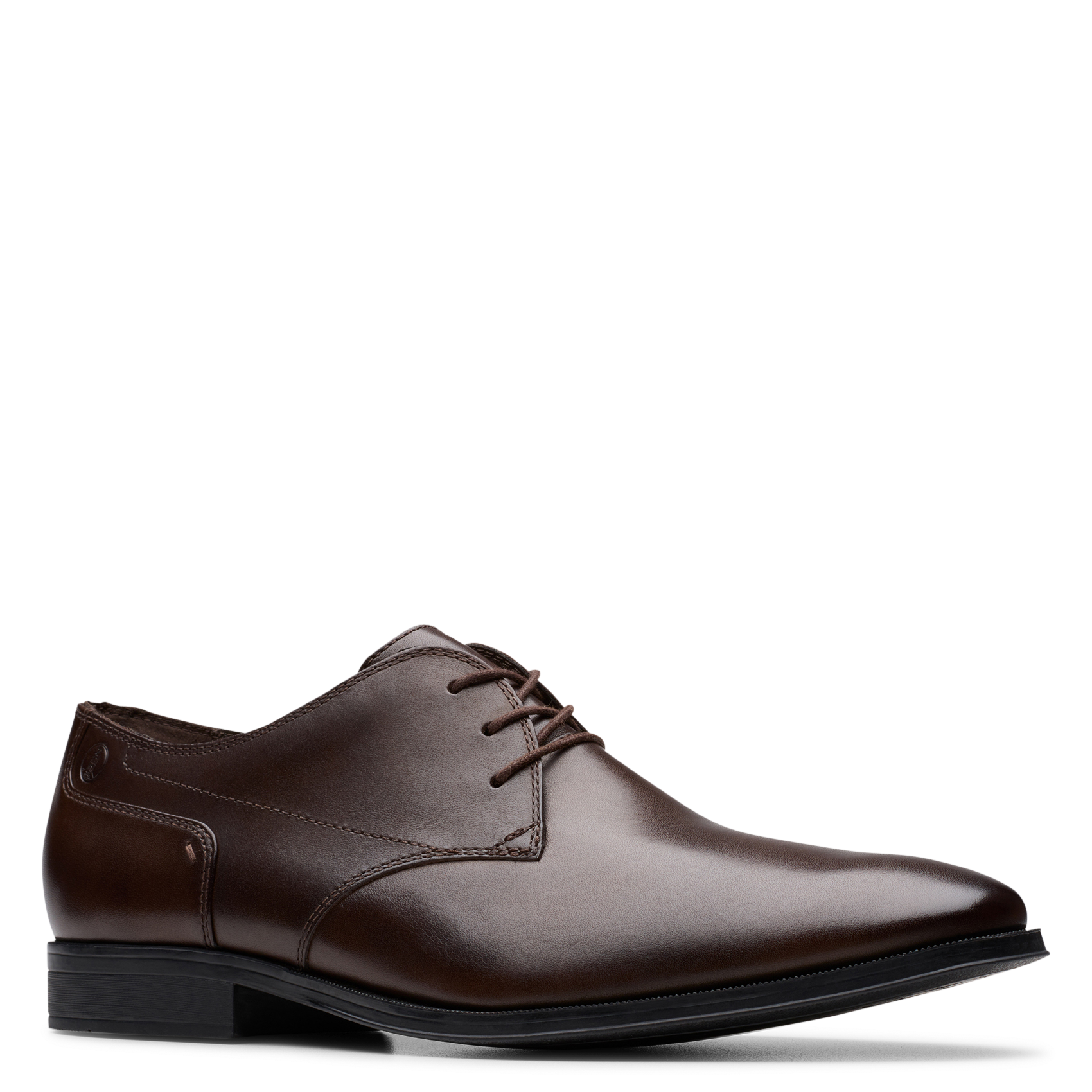 Arthus leather Derby shoes  CLARKS Brown