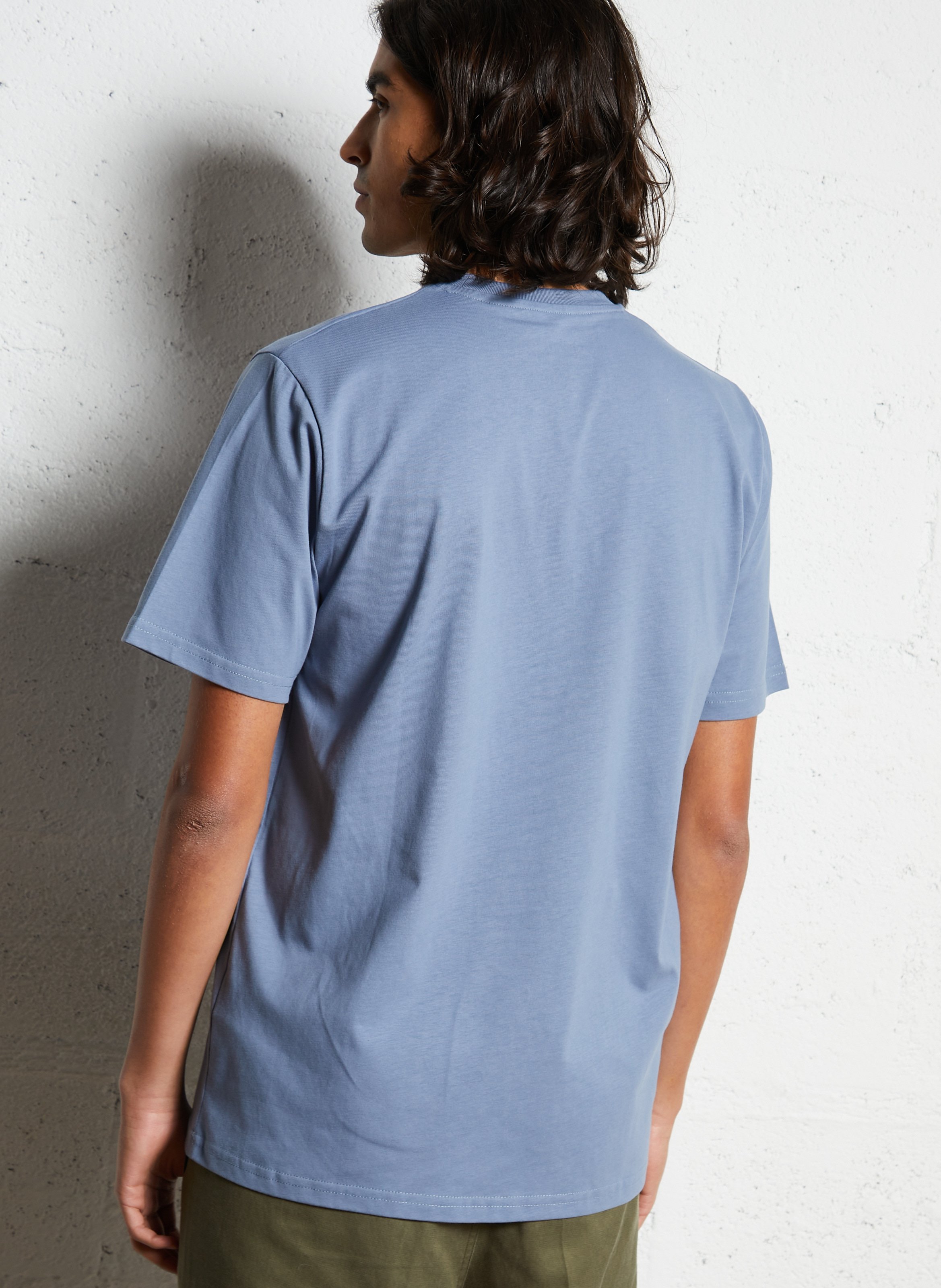 Tee-shirt oversize en coton bio CHEVIGNON Bleu