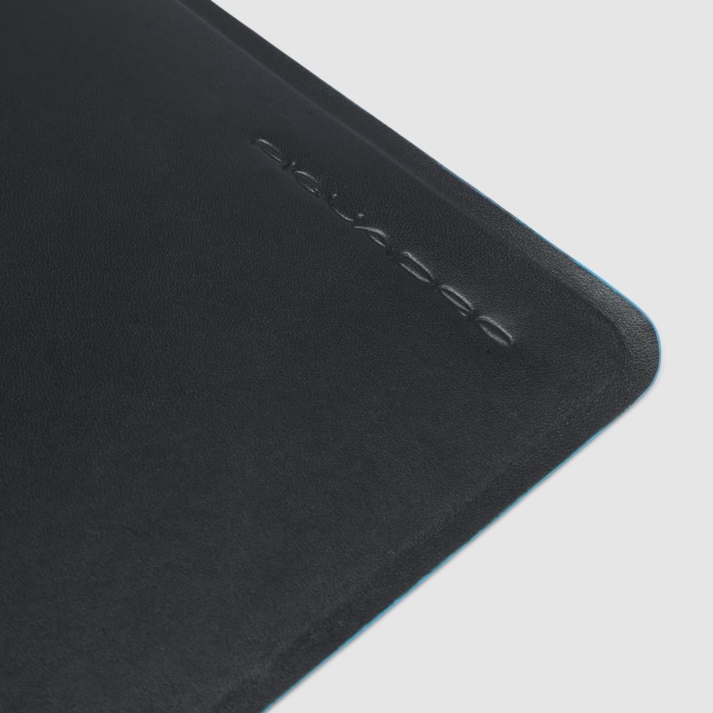 Leather desk pad PIQUADRO Black