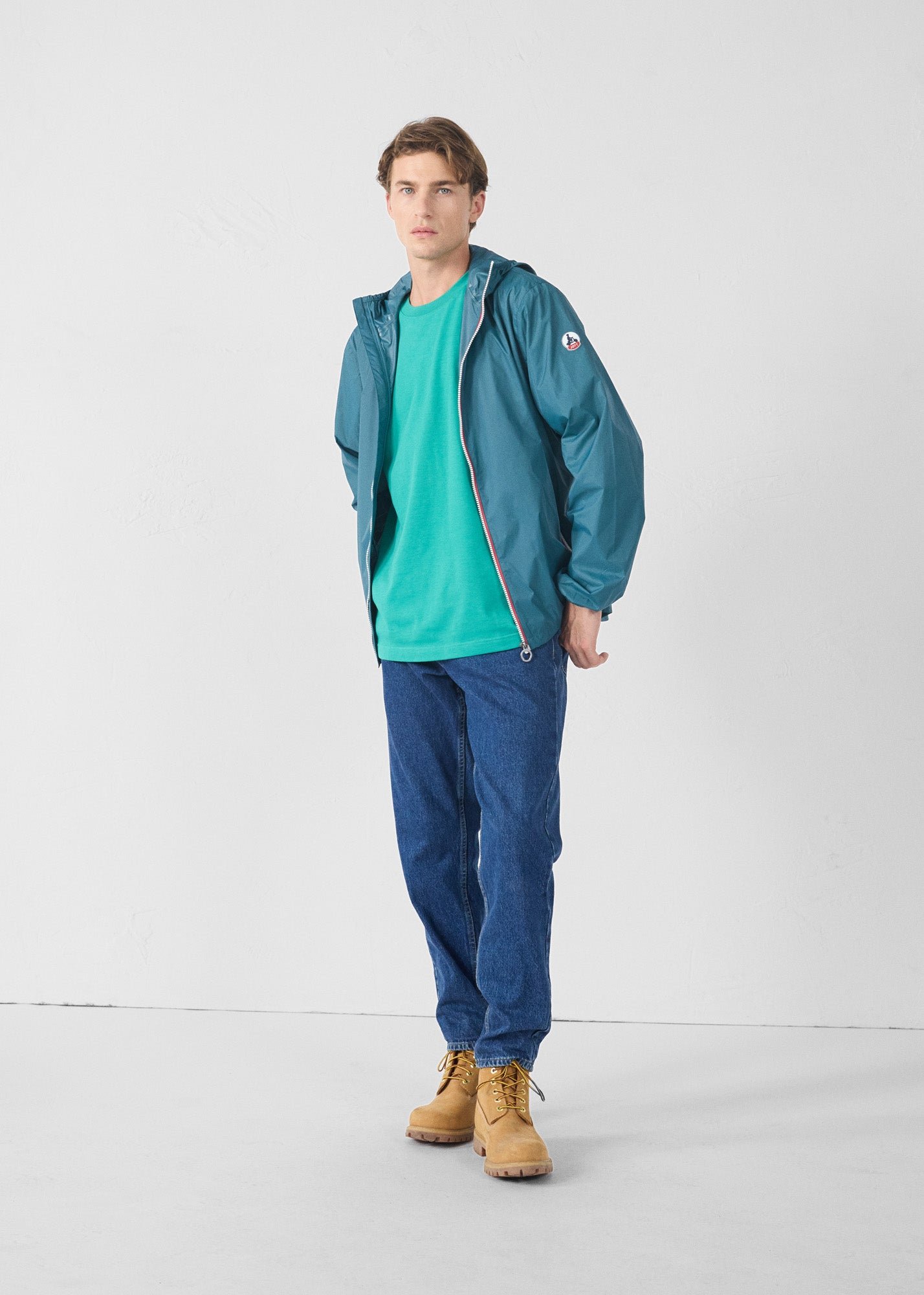 Packable raincoat Kilmory JOTT Green