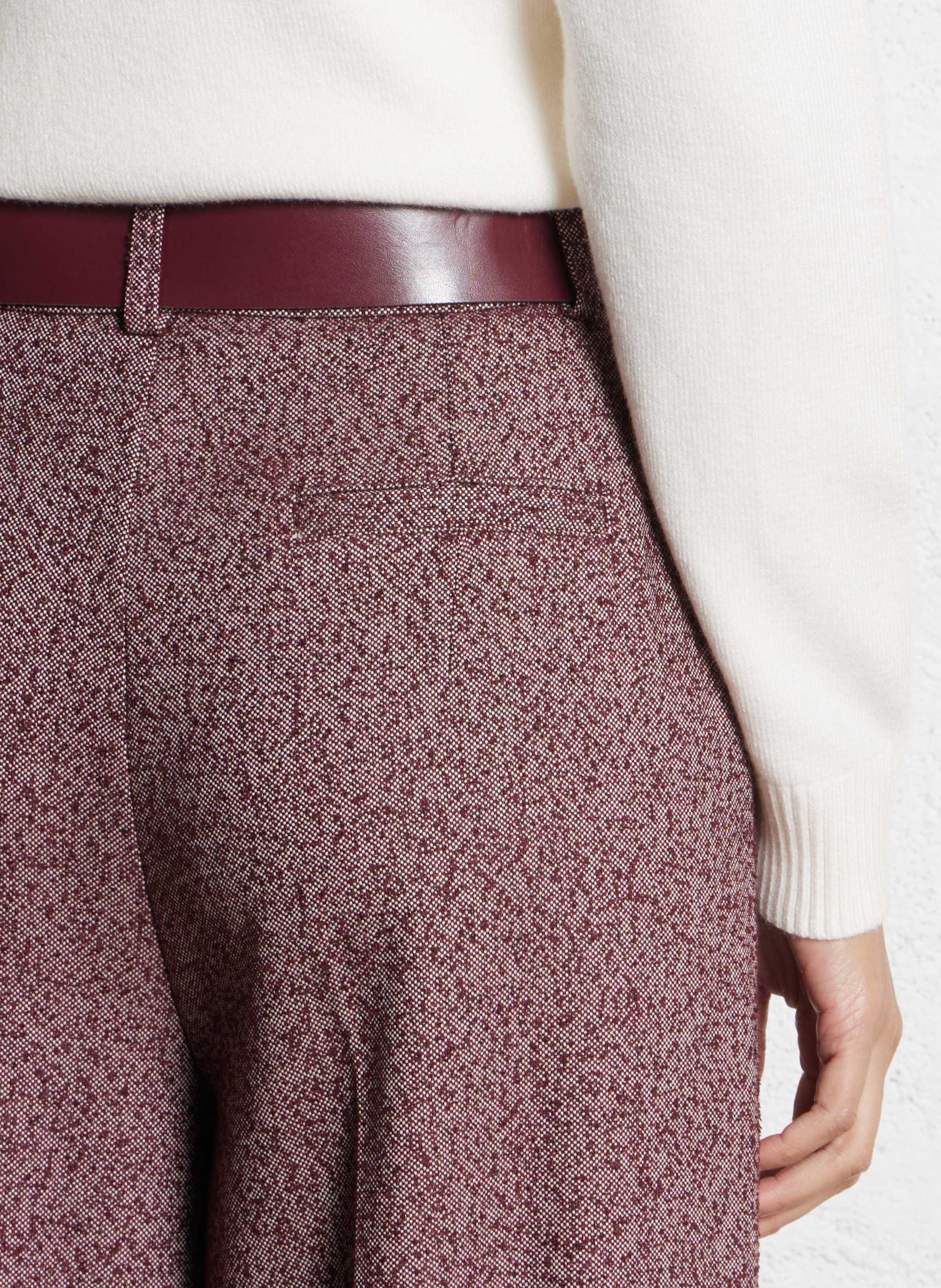 Pantalon large  IMPERIAL Rouge