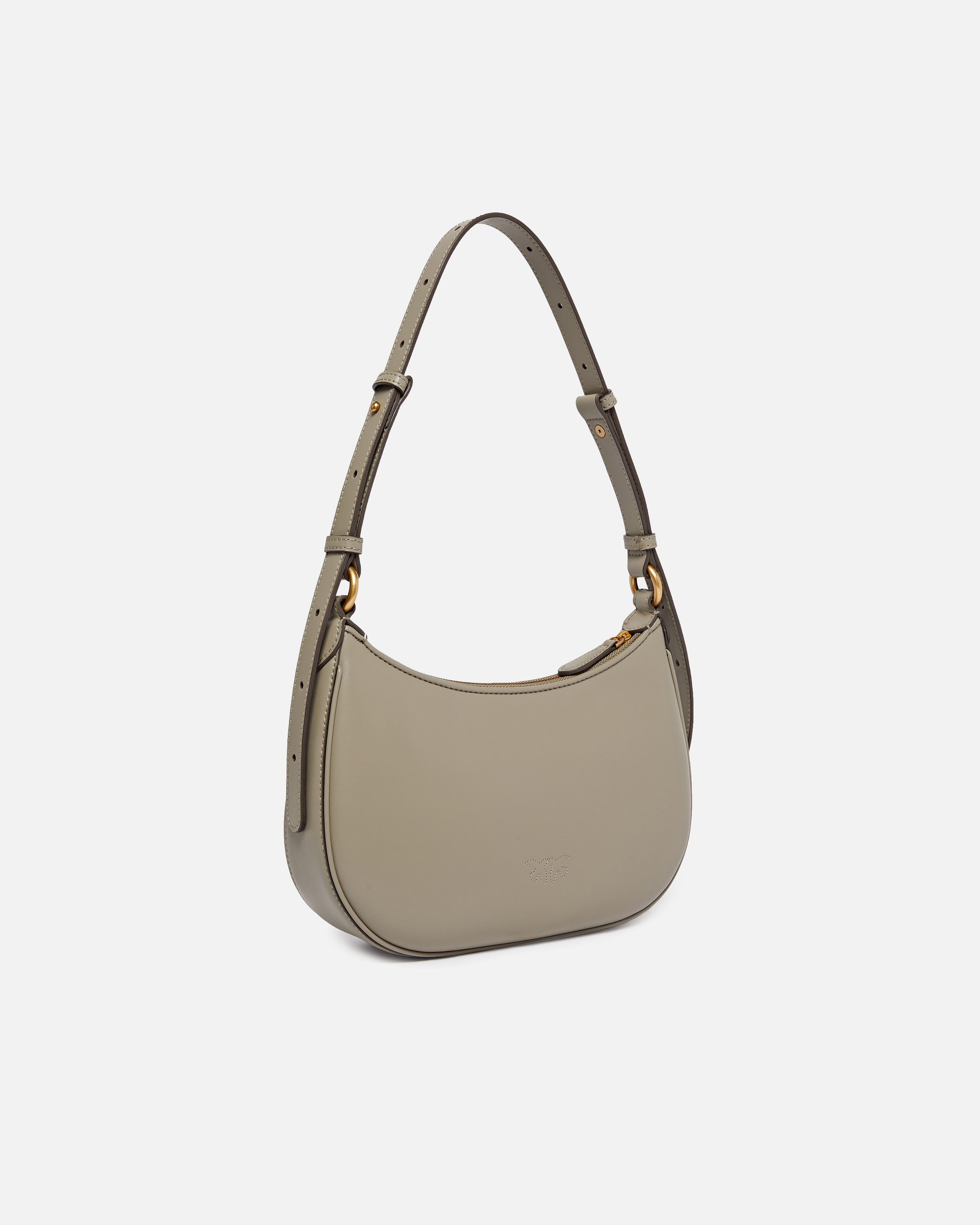 Mini Love Bag Half Moon Simply PINKO Grey