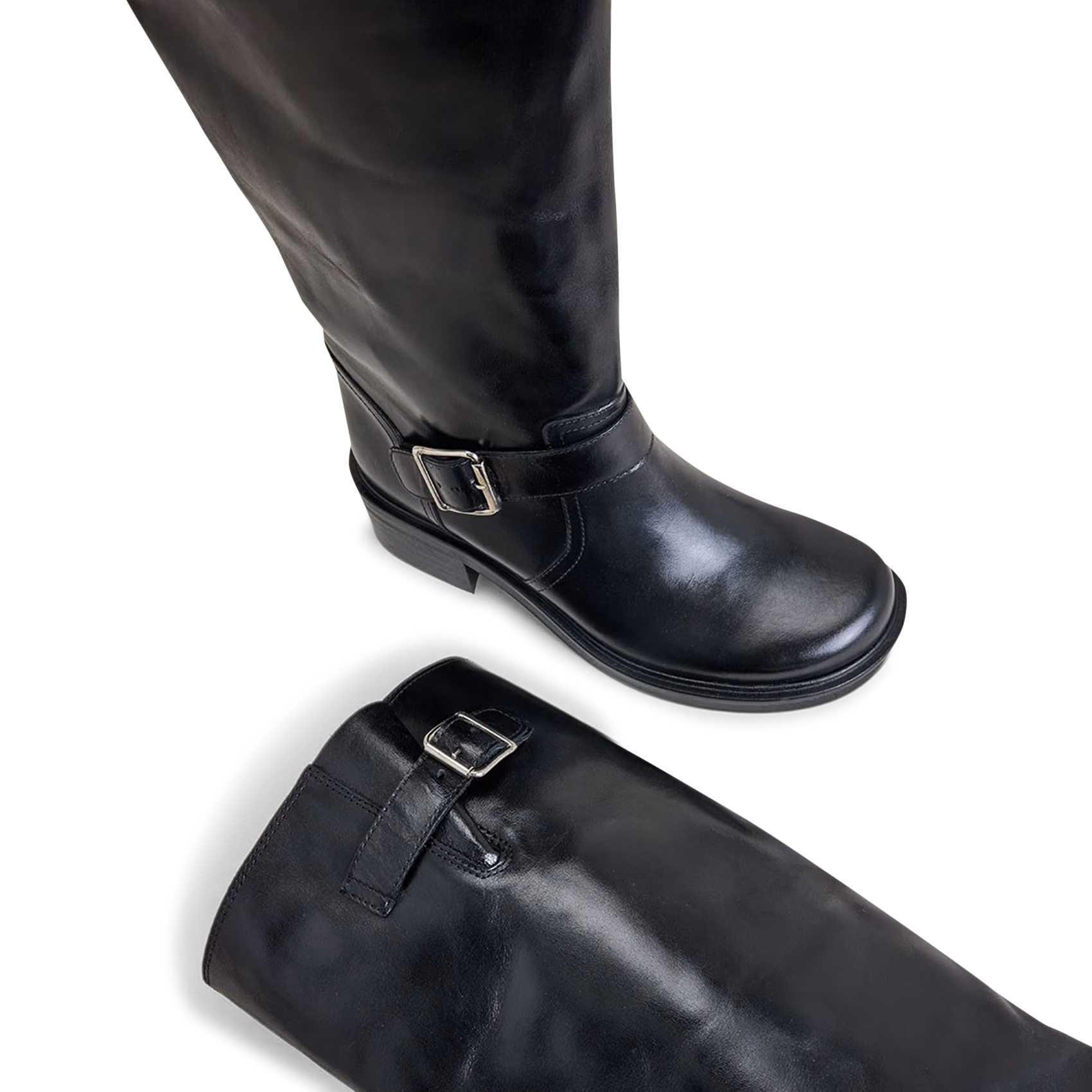 Ary leather boots JONAK Black