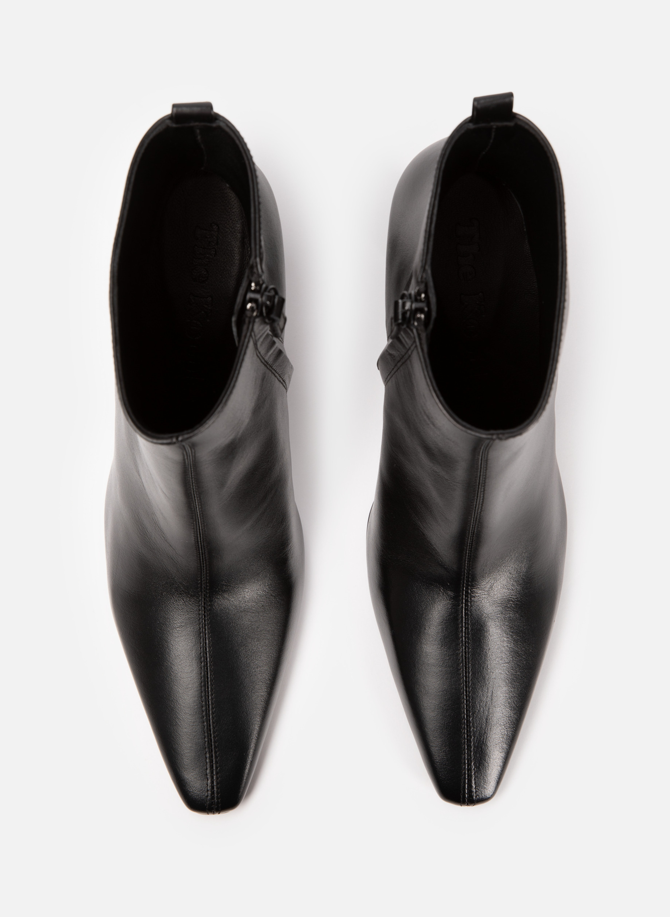 Leather boots THE KOOPLES Black