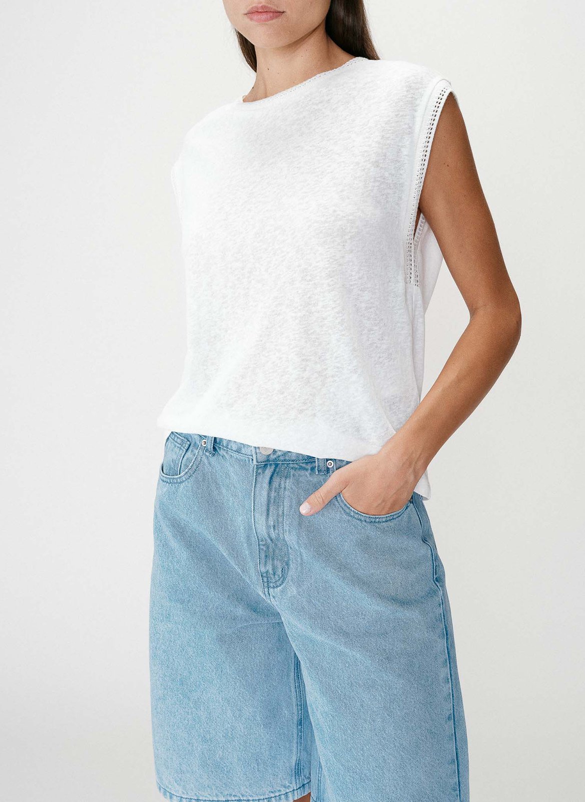 Jacksonville - T-Shirt mit Rundhalsausschnitt aus Baumwoll-Mix GRACE ET MILA