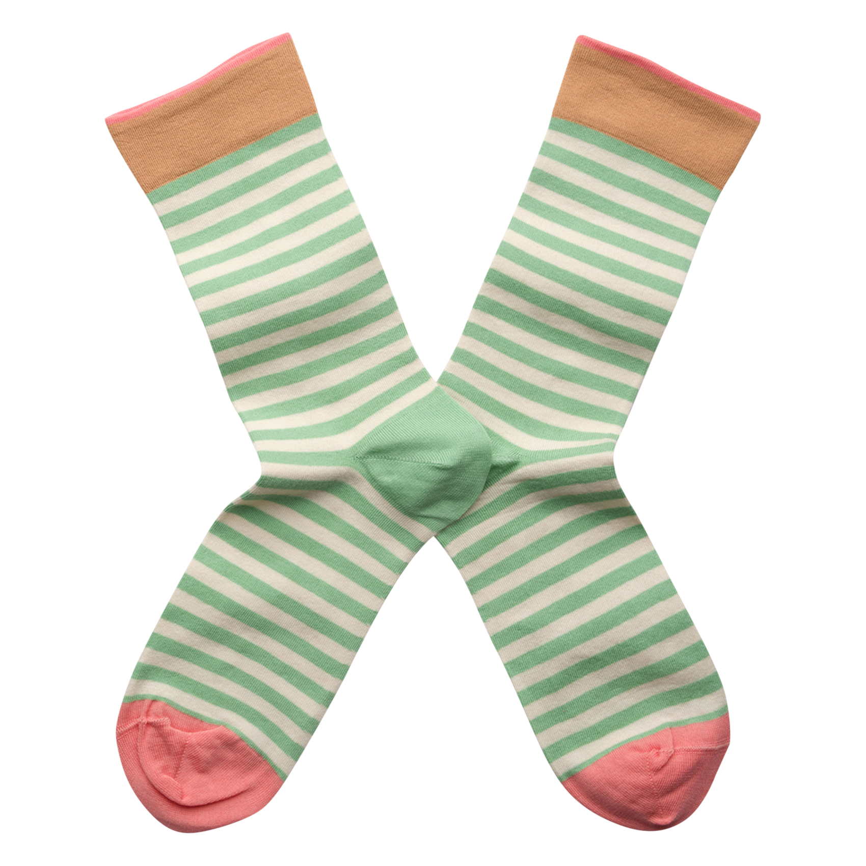 Daléa cotton-blend striped socks BONNE MAISON Green