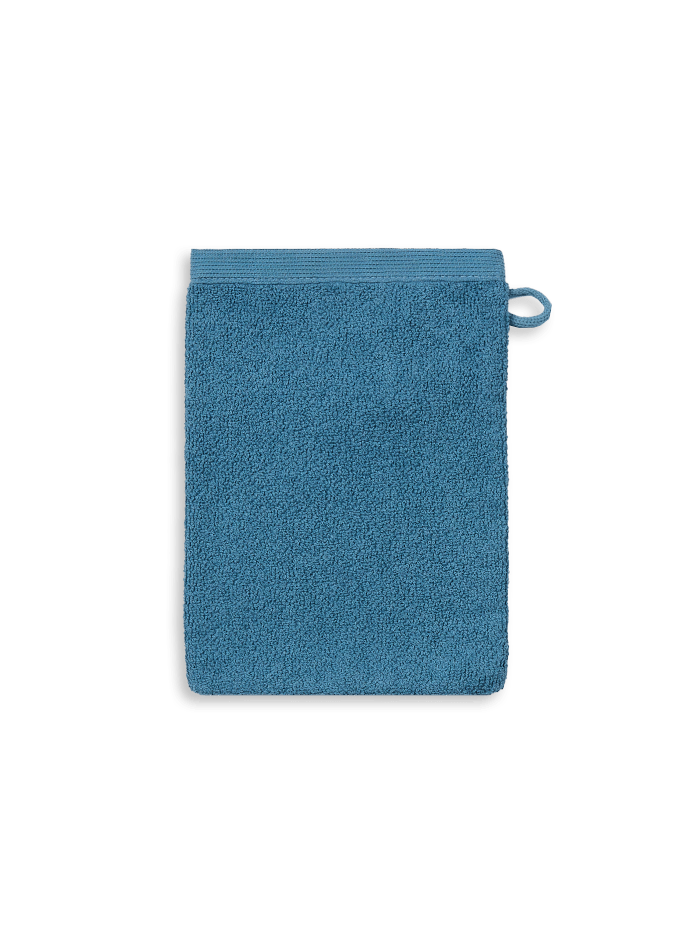 Organic cotton washcloth GANT BOUCL Bleu canard