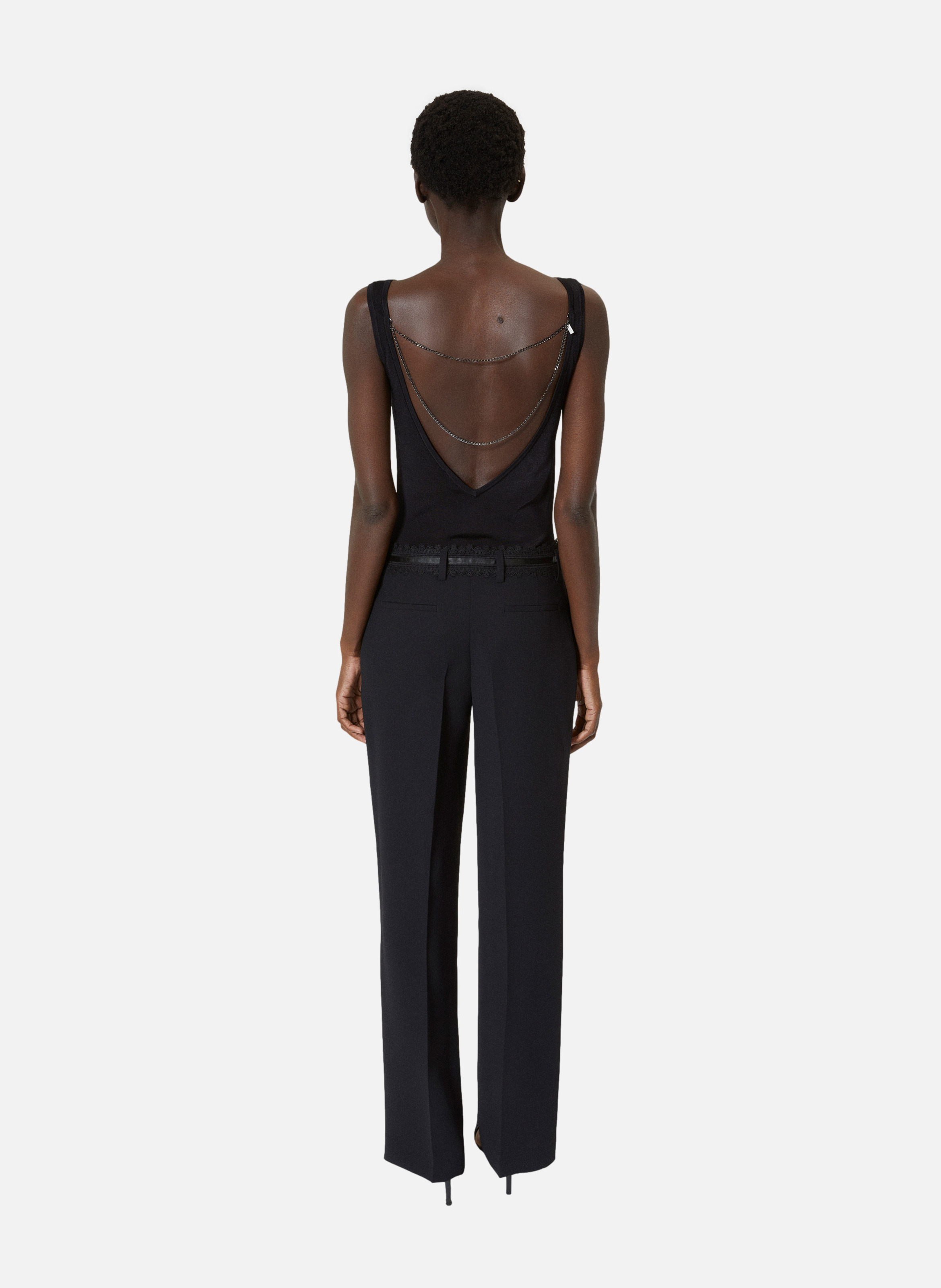 Tailored wide-leg pants THE KOOPLES Black