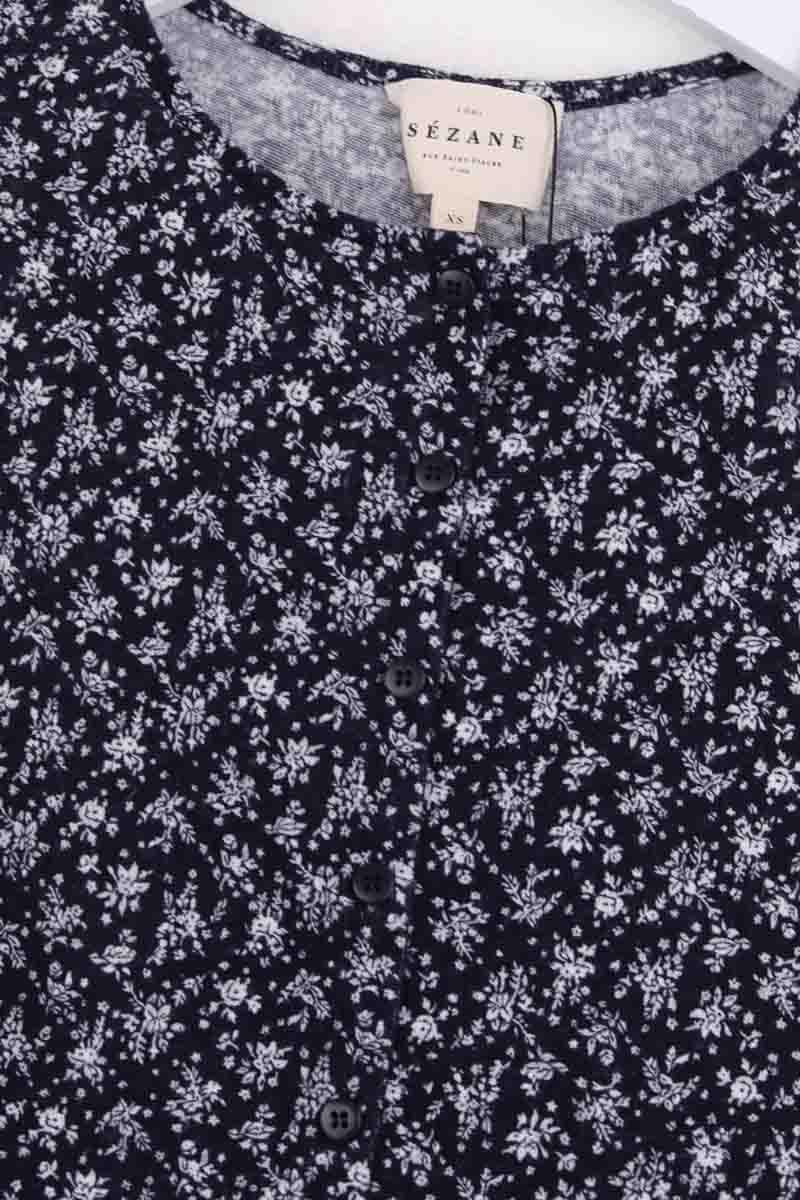 Top sans manche SEZANE - Seconde main Bleu