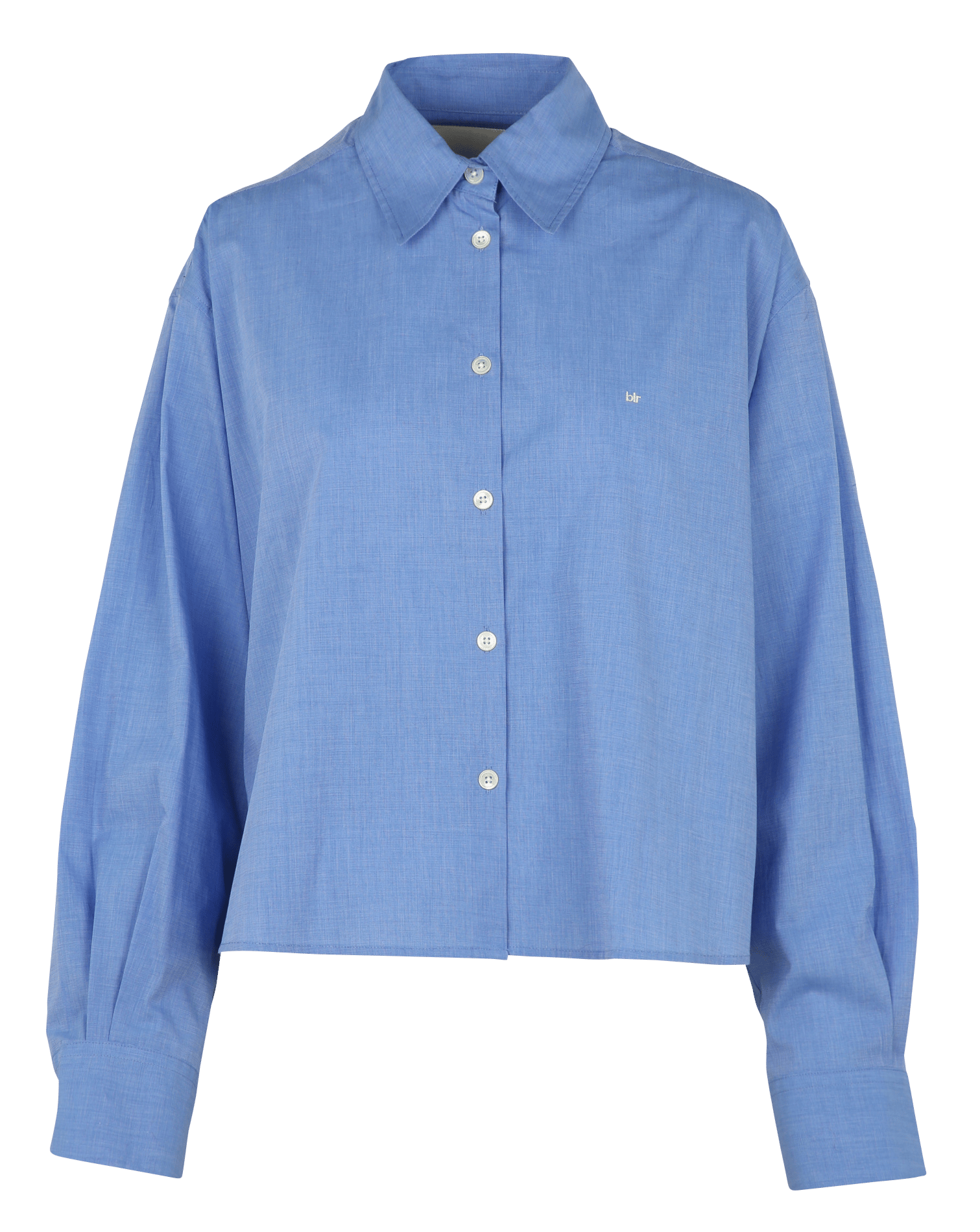 Cotton shirt with classic collar BELLEROSE Blue