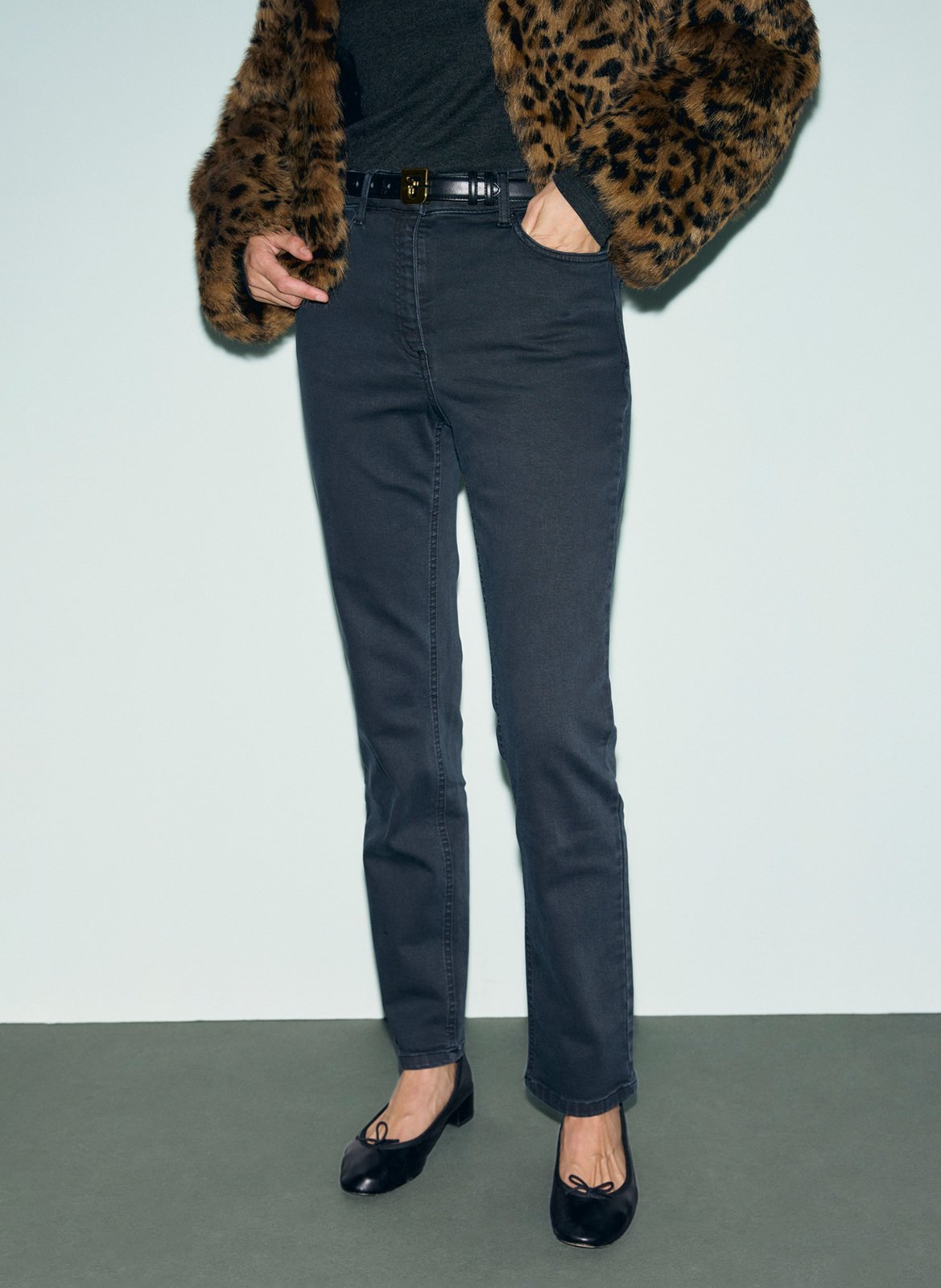 Straight Cut Jeans aus Baumwoll-Mix GERARD DAREL Schwarz