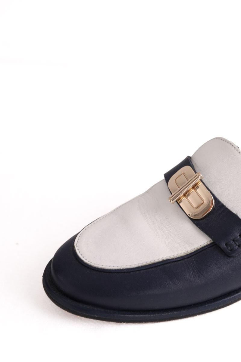 Mules TOMMY HILFIGER - SECONDE MAIN Blue