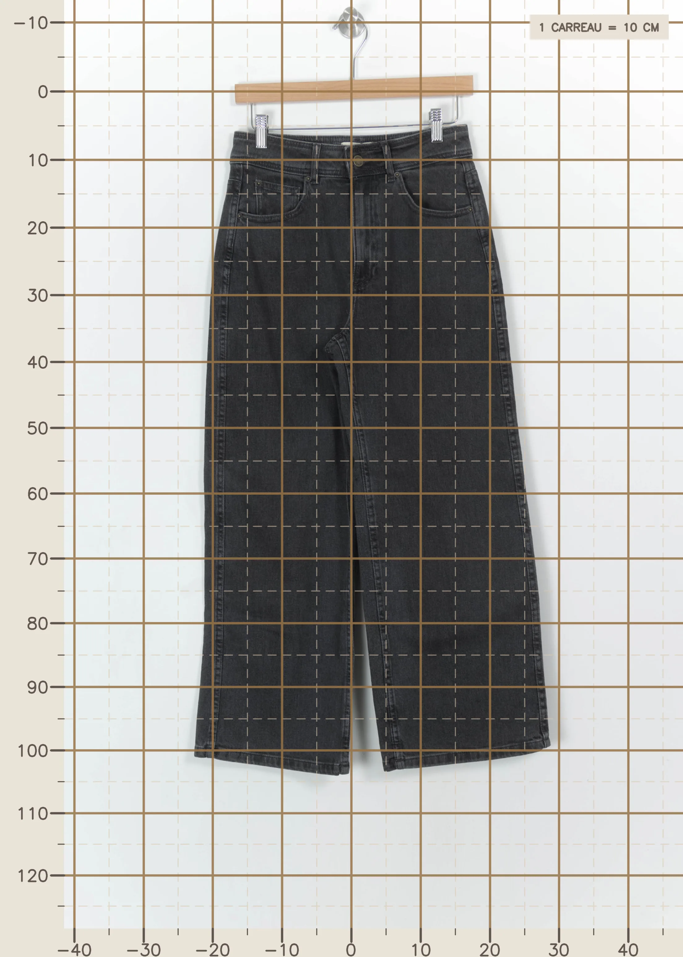 Jeans SEZANE - Seconde main Grey