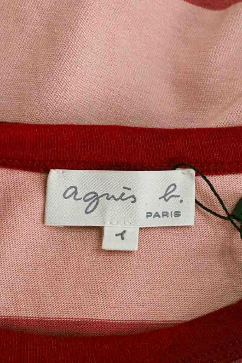 T-shirt AGNES B. - Seconde Main Red