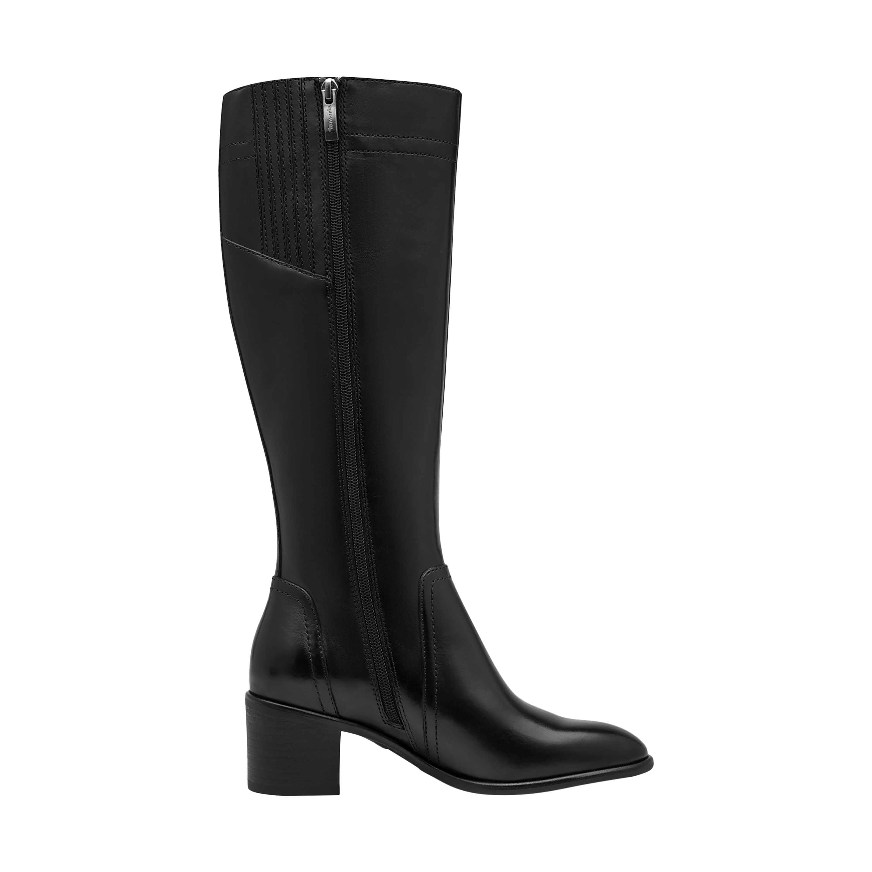 Leather heeled boot TAMARIS Black