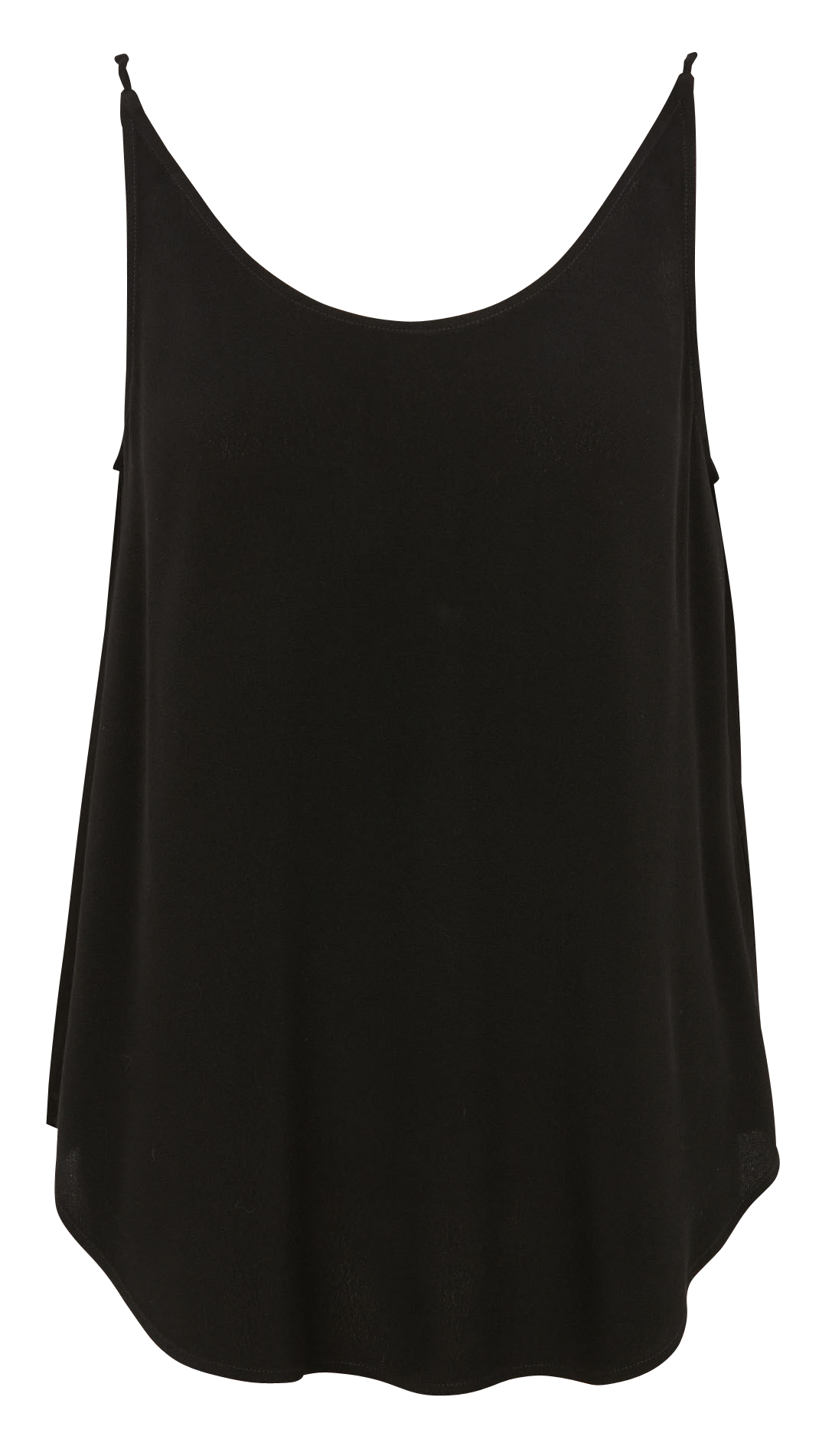 Top à bretelles en crêpe BA&SH Noir