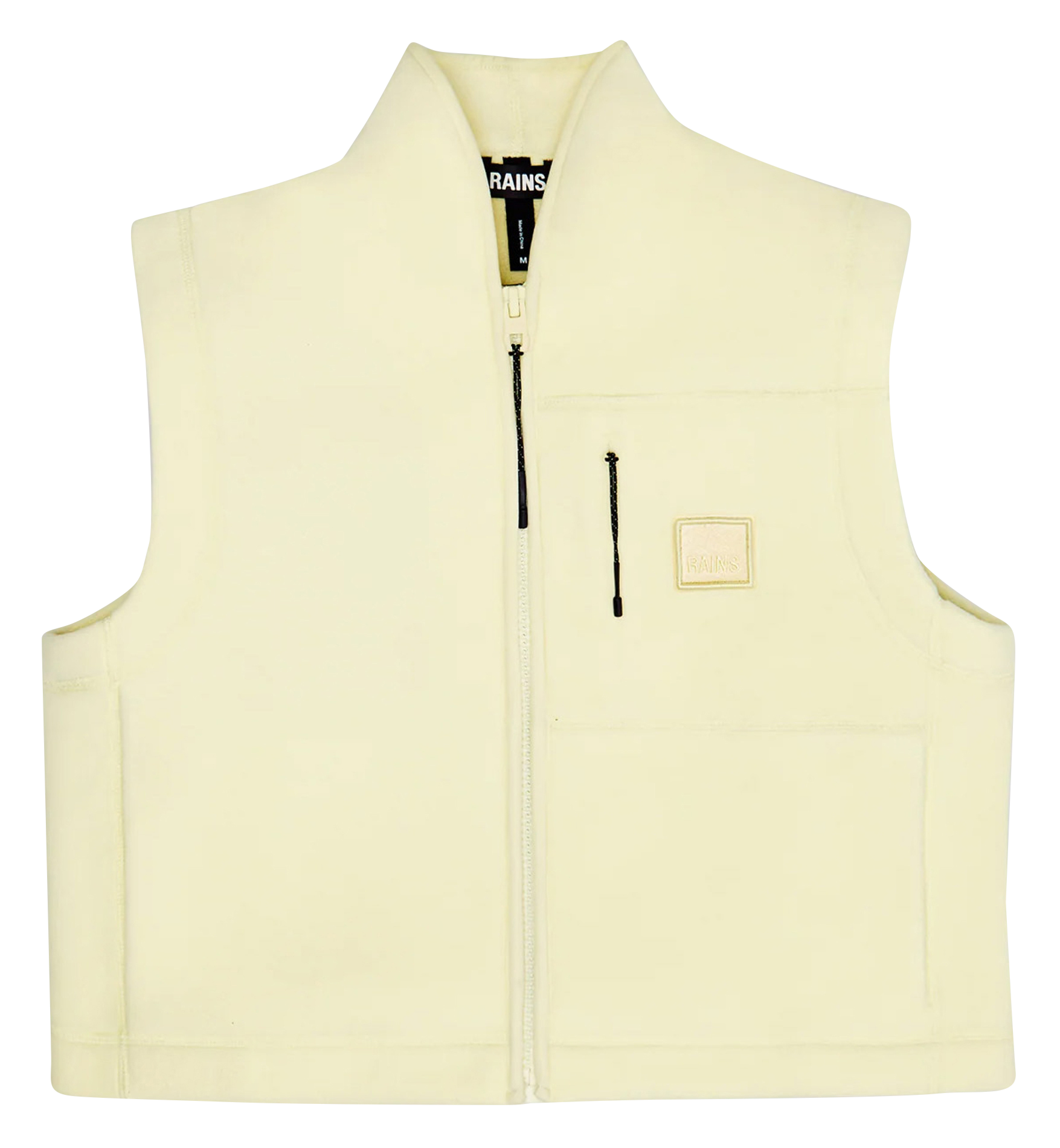 V-neck jacket RAINS Yellow