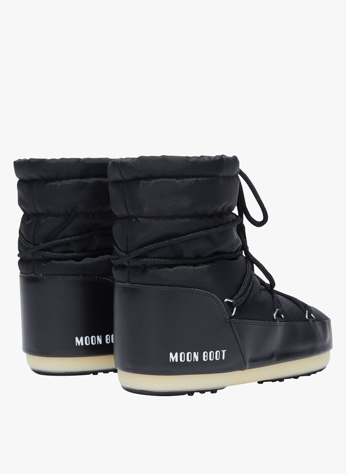 Moon boots discount noir vernis