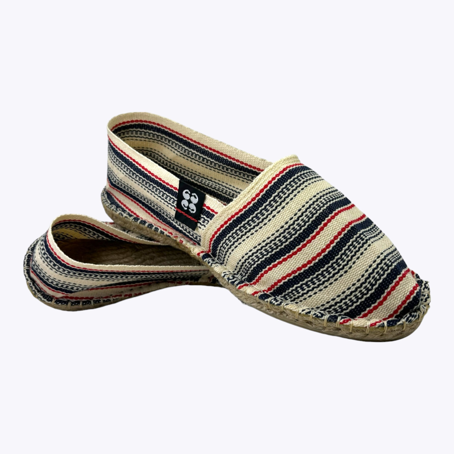 Striped Frenchy espadrilles ART OF SOULE White