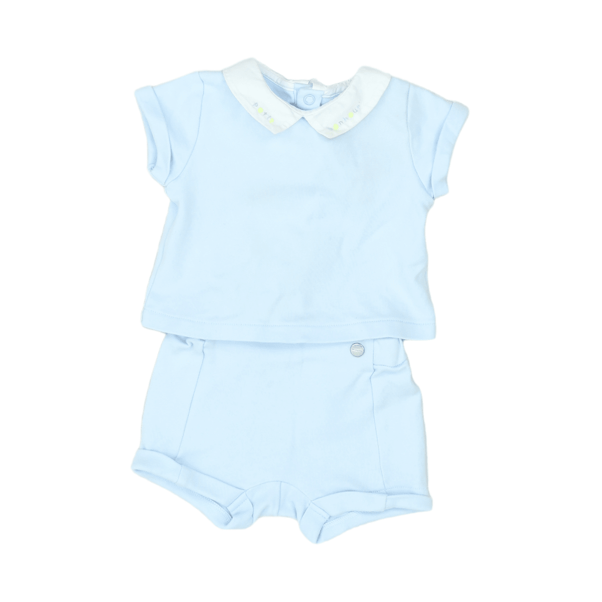 Blue baby outfit - 3 months JACADI - Seconde Main Blue