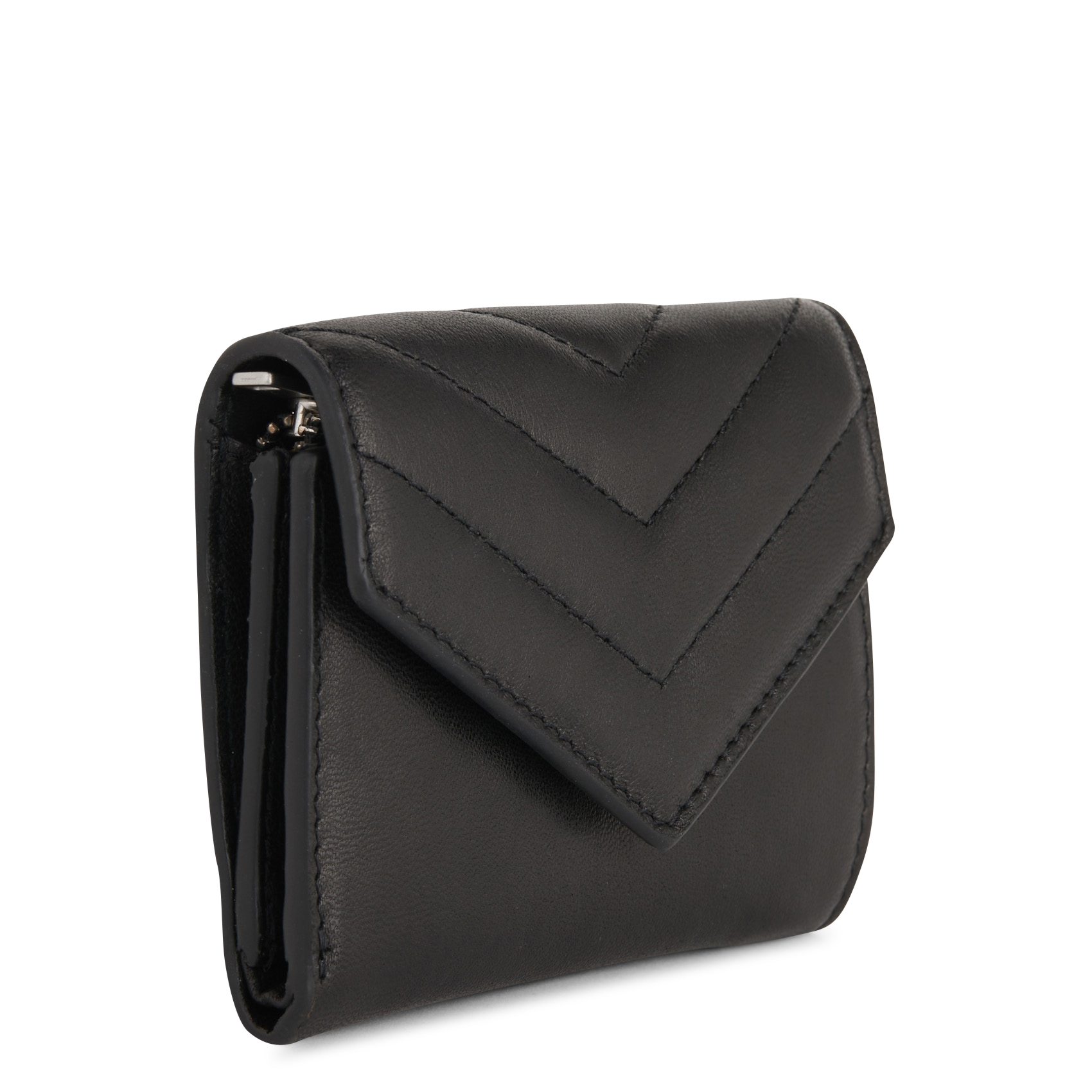 Porte-feuille en cuir IKKS Noir