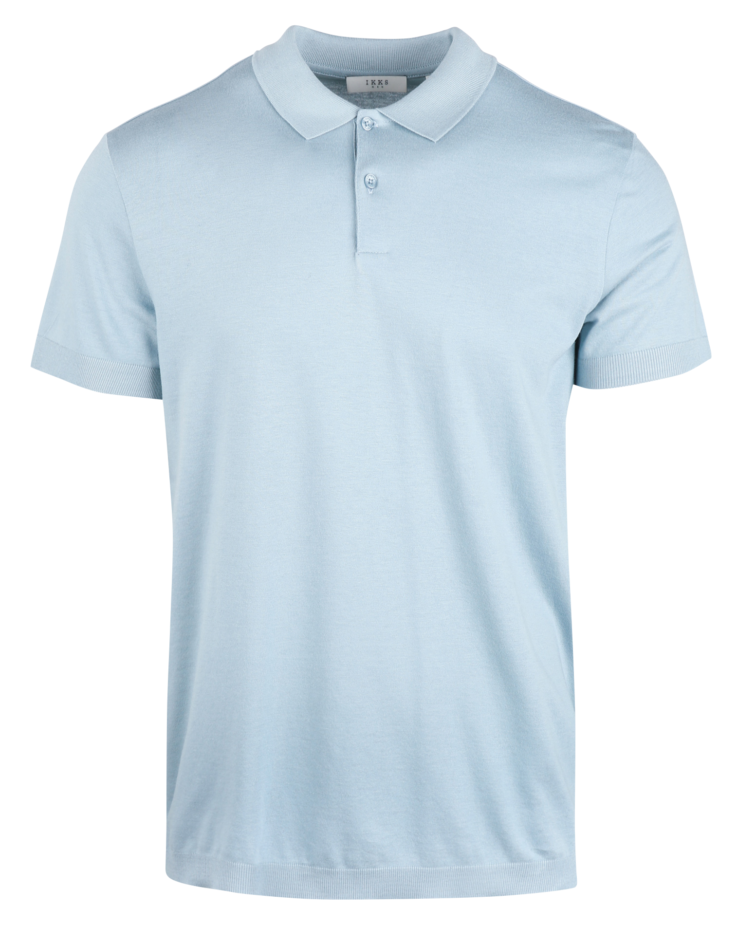 Polo regular-fit en coton mélangé IKKS Bleu
