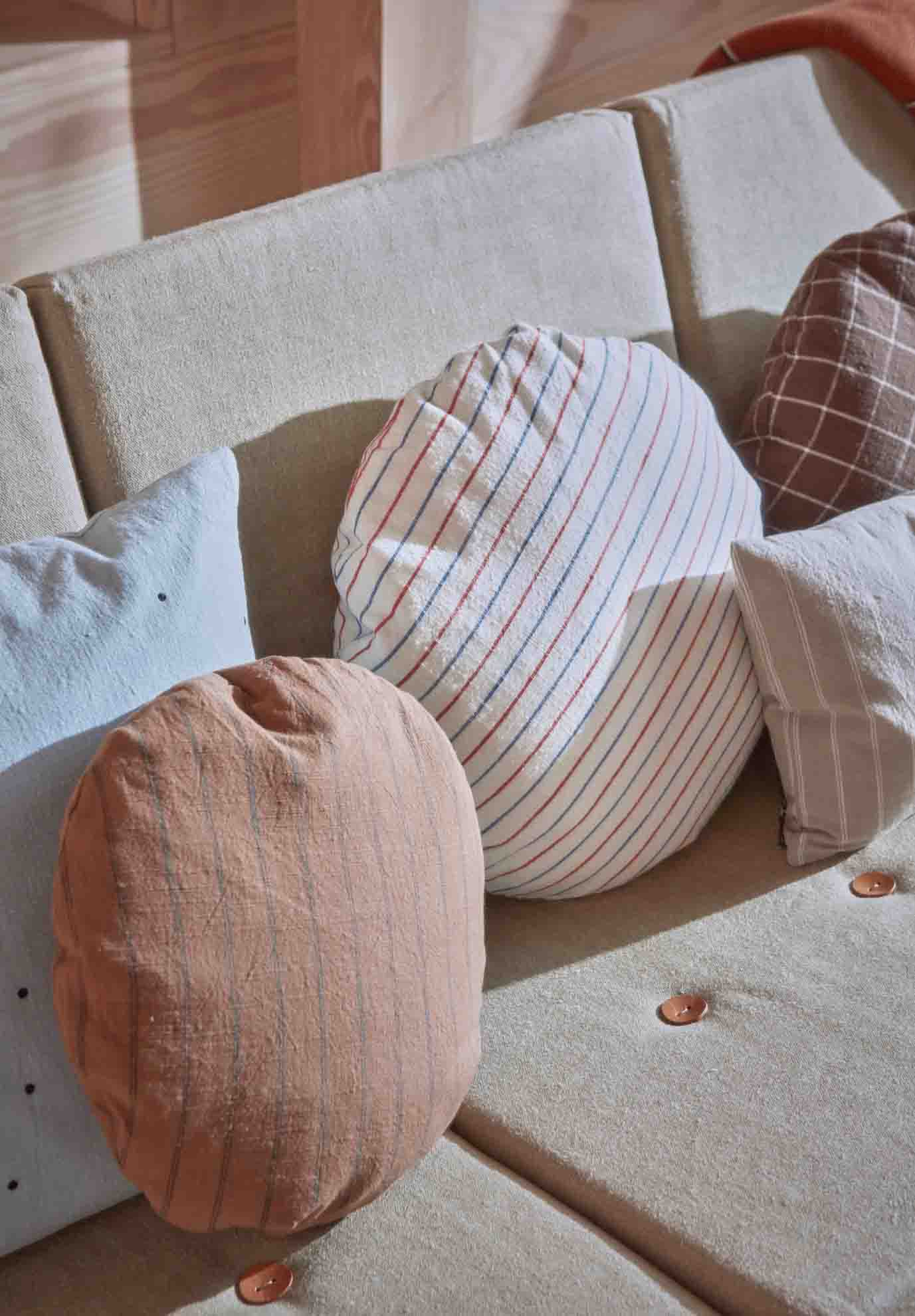 Cotton cushion cover Blue