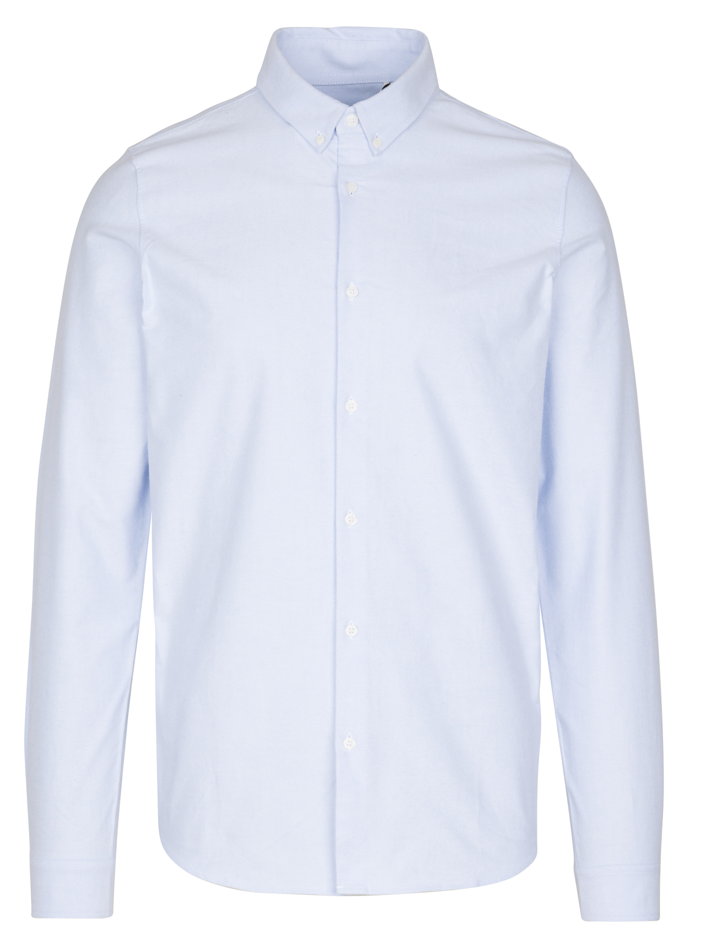Einfarbiges, gerade geschnittenes Hemd IKKS Blau