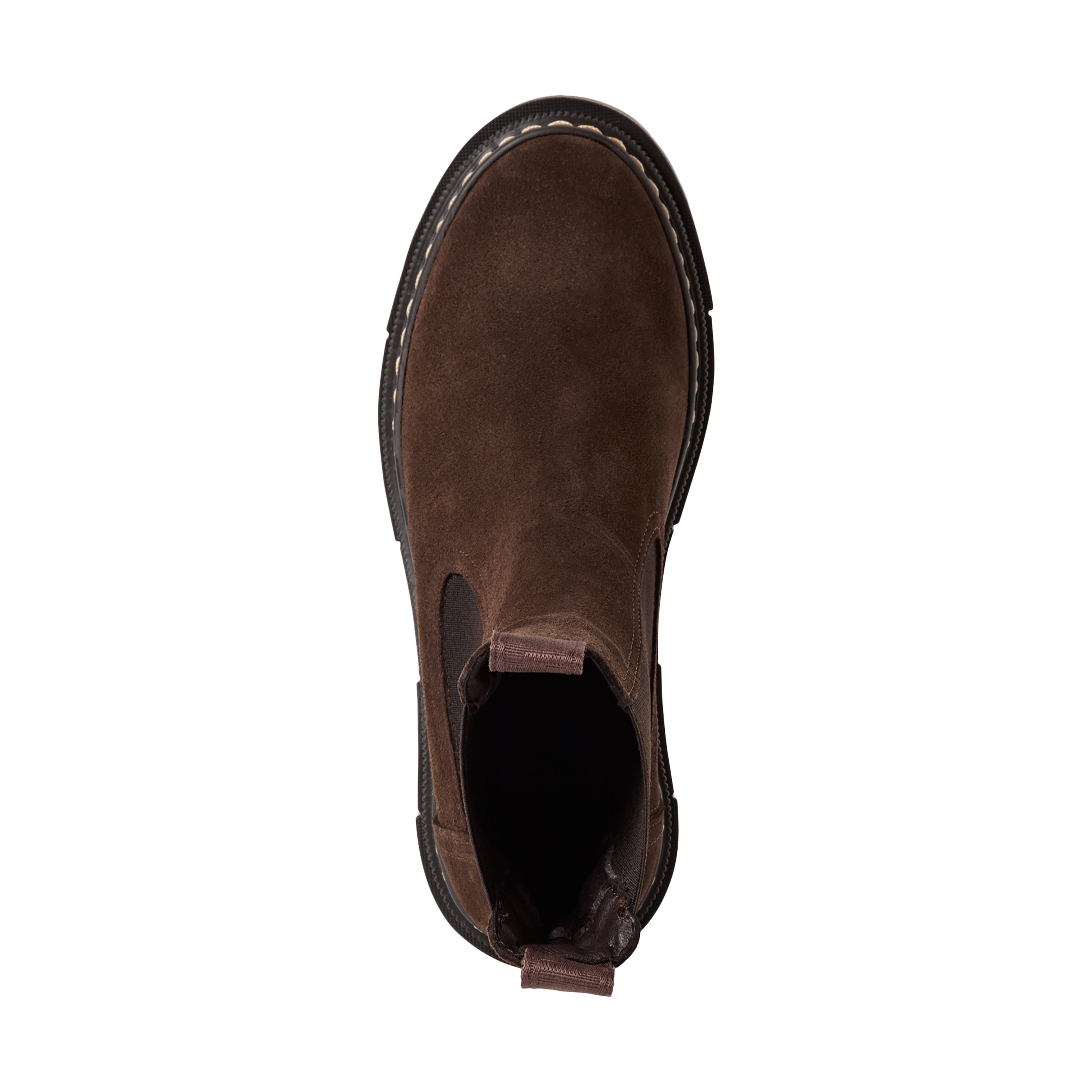 Leather Chelsea boot TAMARIS Brown
