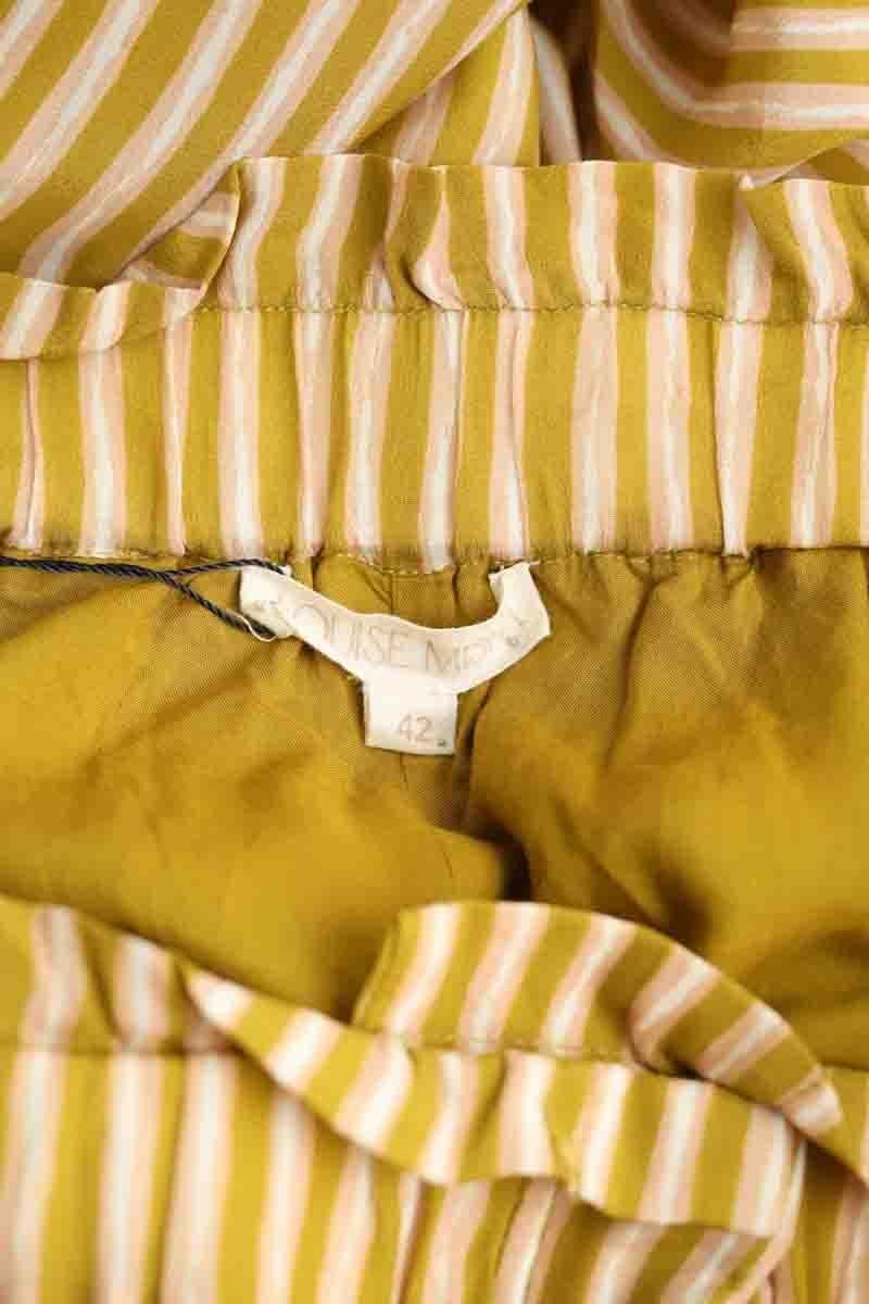 Wide trousers LOUISE MISHA - Seconde Main Yellow