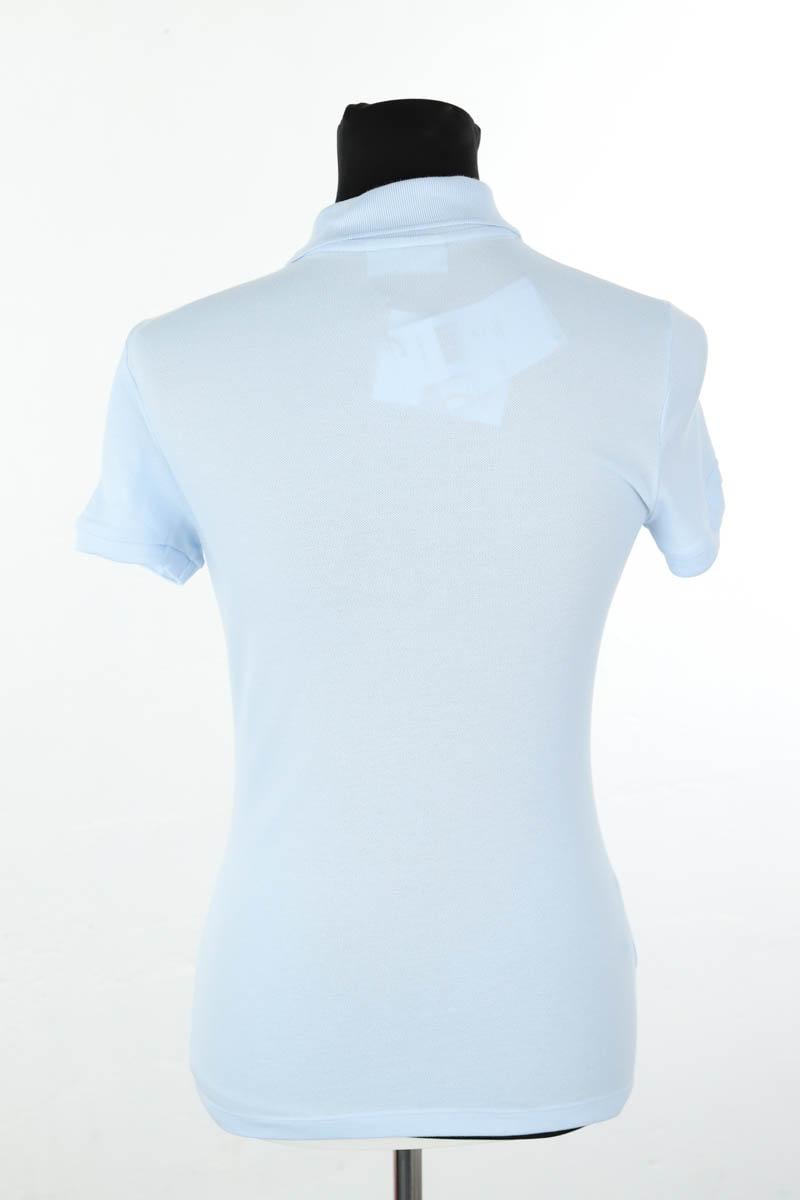 Cotton polo shirt LACOSTE - SECONDE MAIN Blue