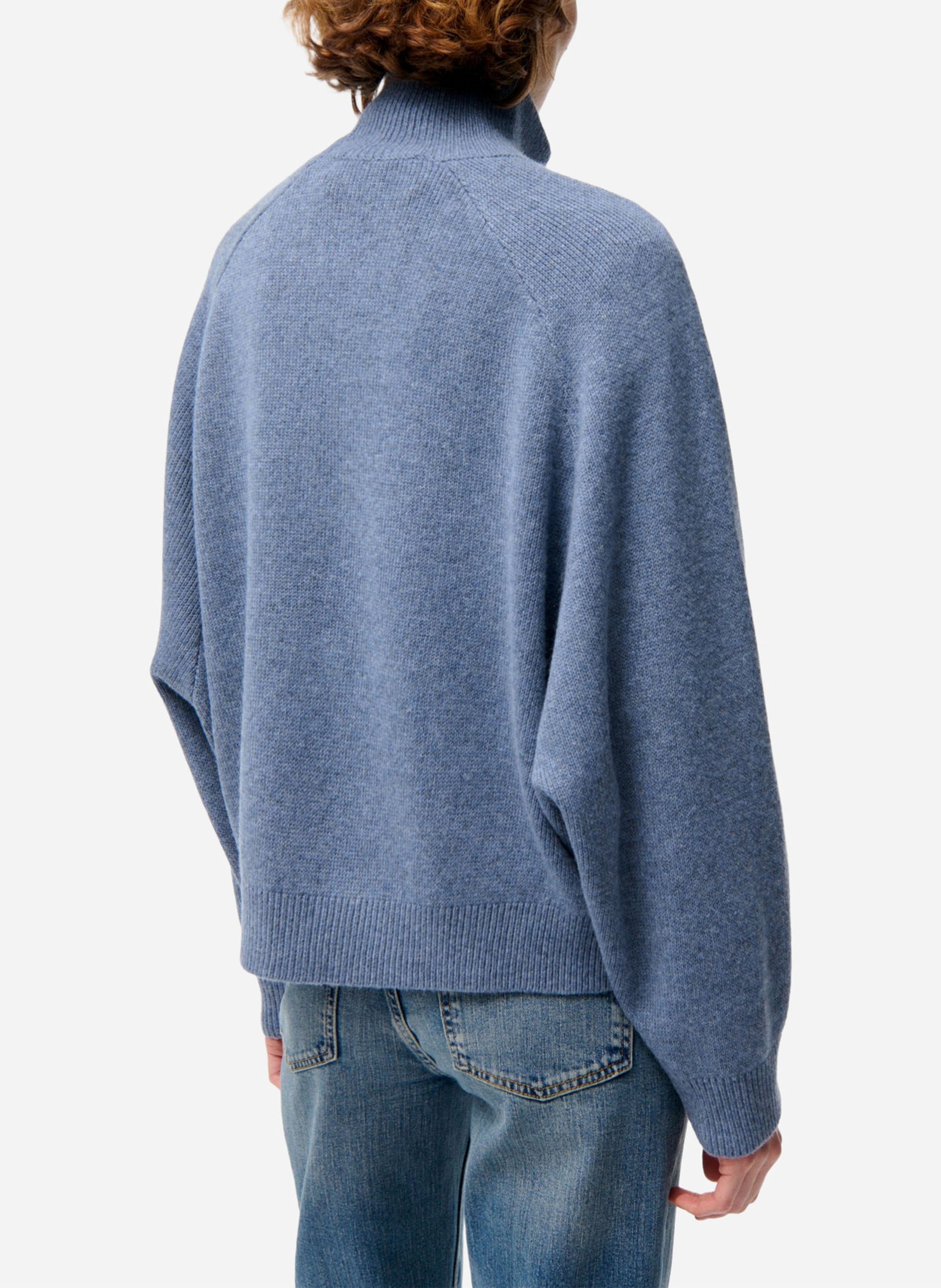 Coltrui van wol VANESSA BRUNO Blauw