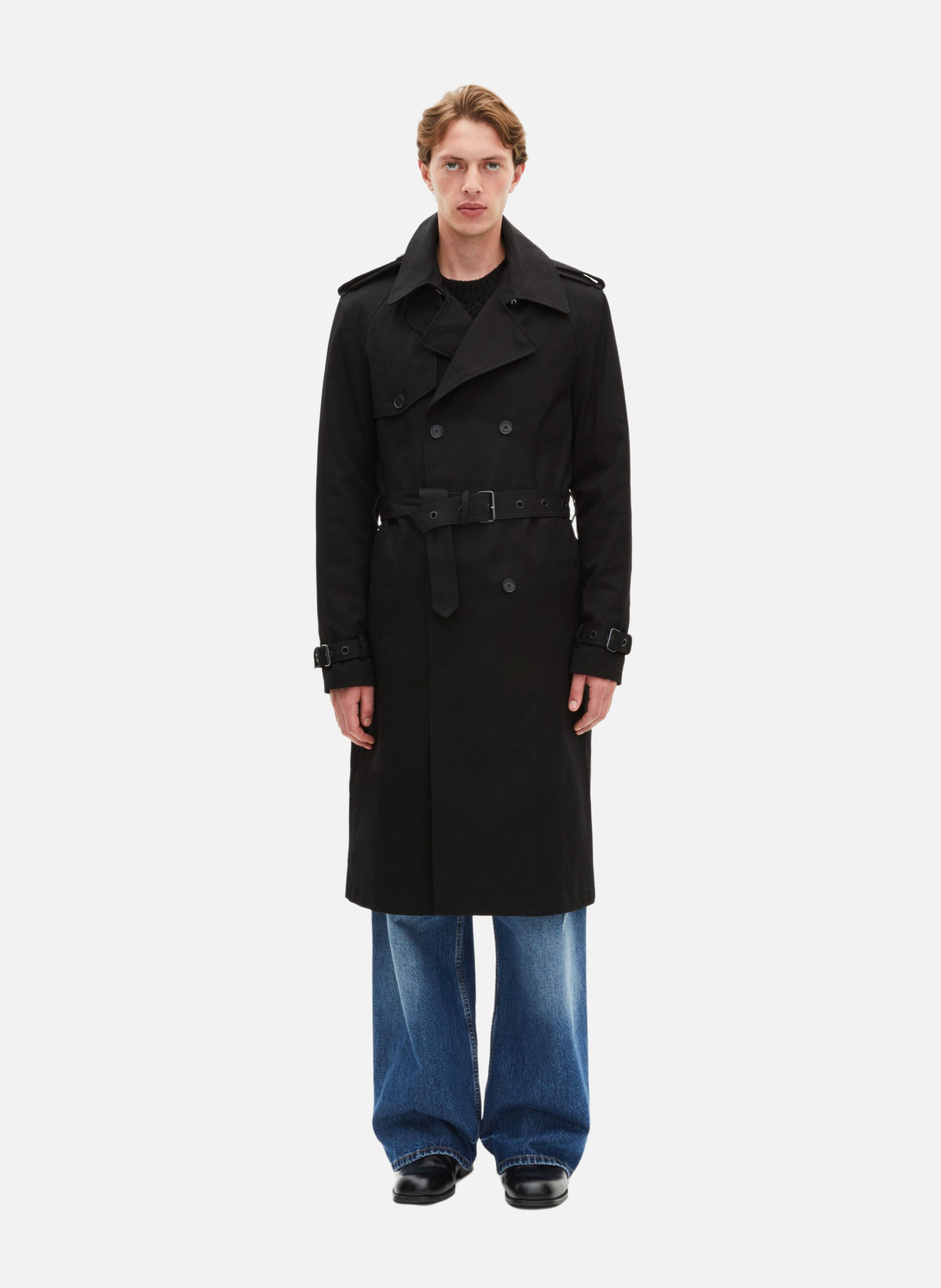 Trench coat THE KOOPLES Black