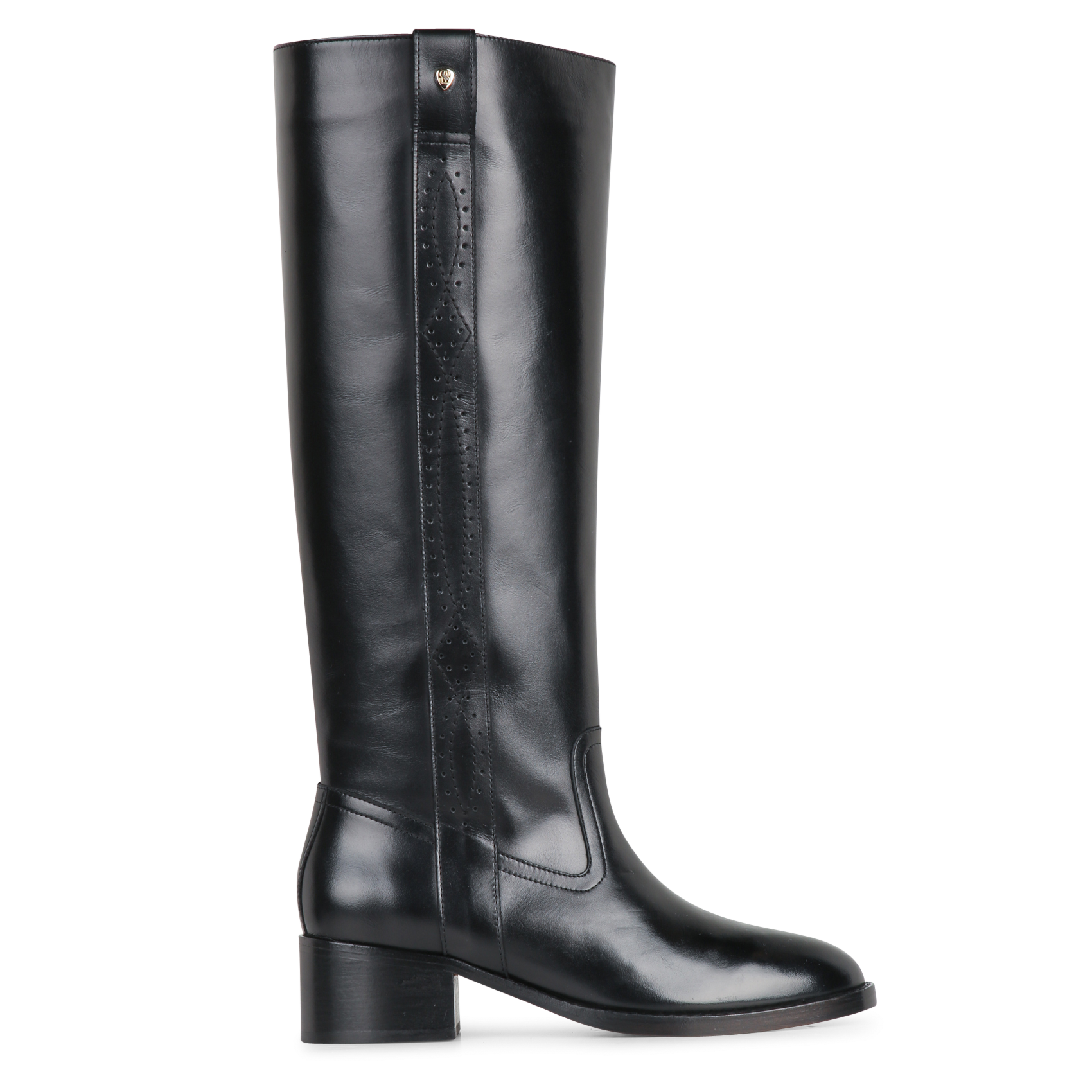 Bottes en cuir SOCQUE PARIS Noir