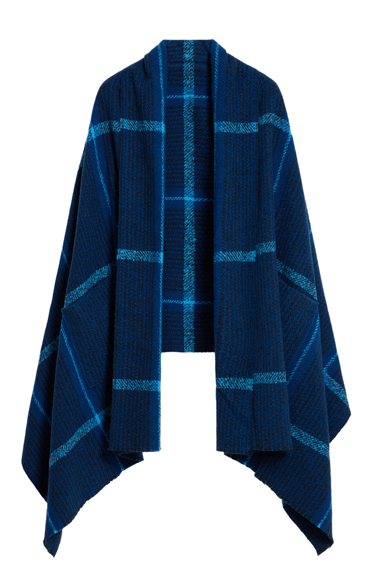 Echarpe à carreaux DESIGUAL Bleu