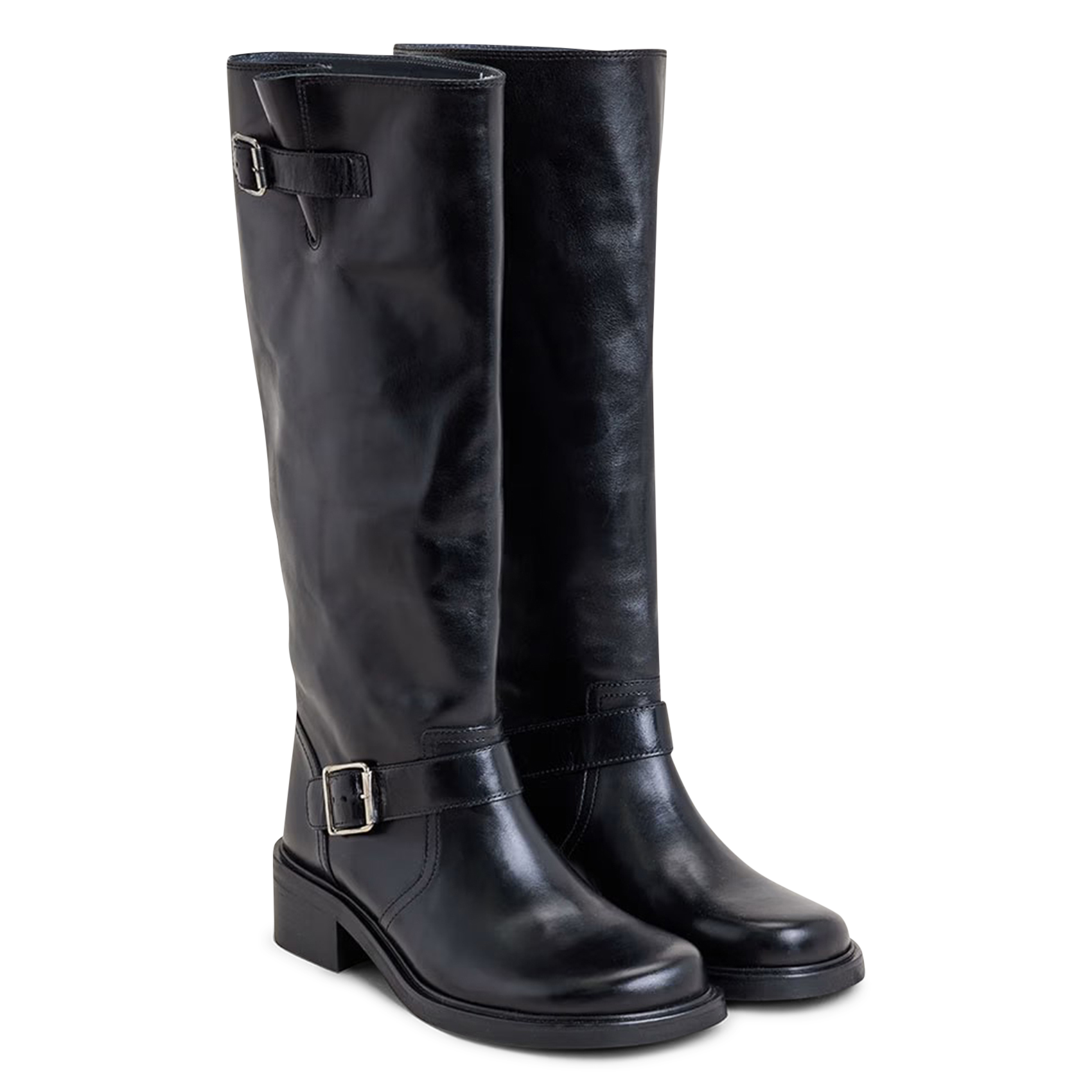 Ary leather boots JONAK Black