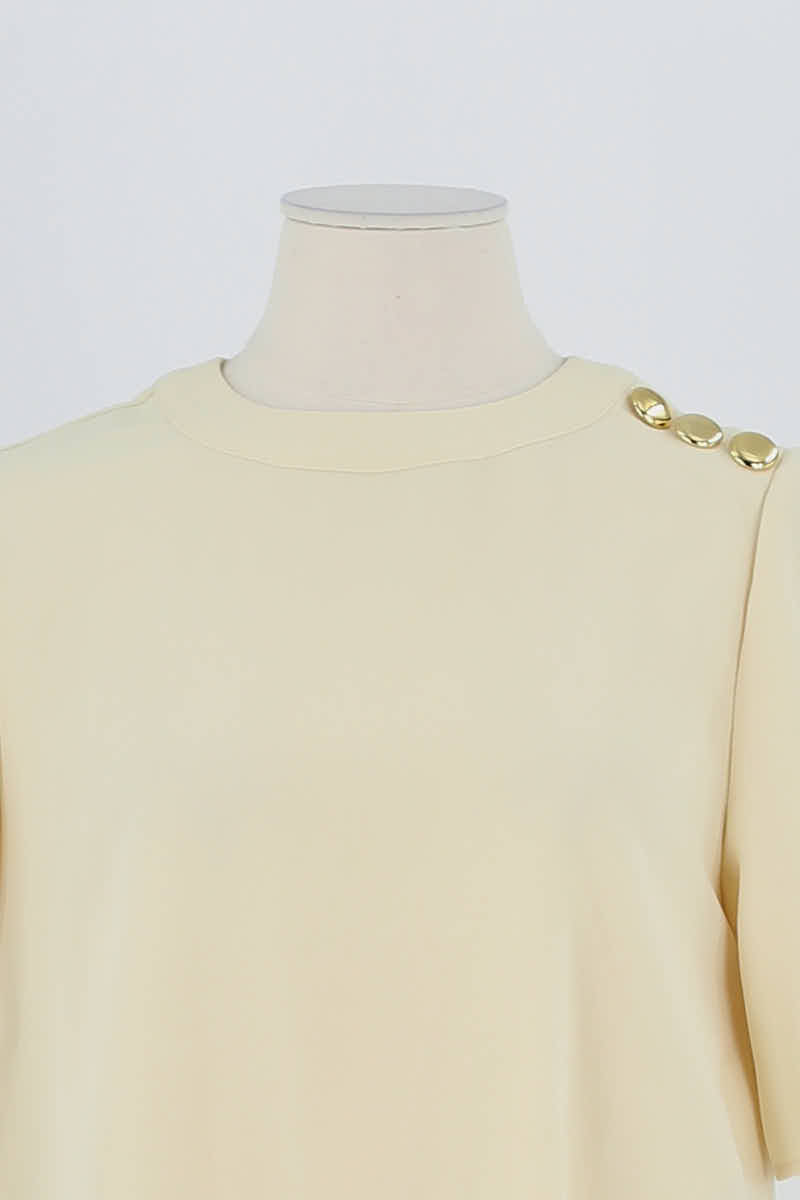 T-shirt TARA JARMON - Seconde Main Beige