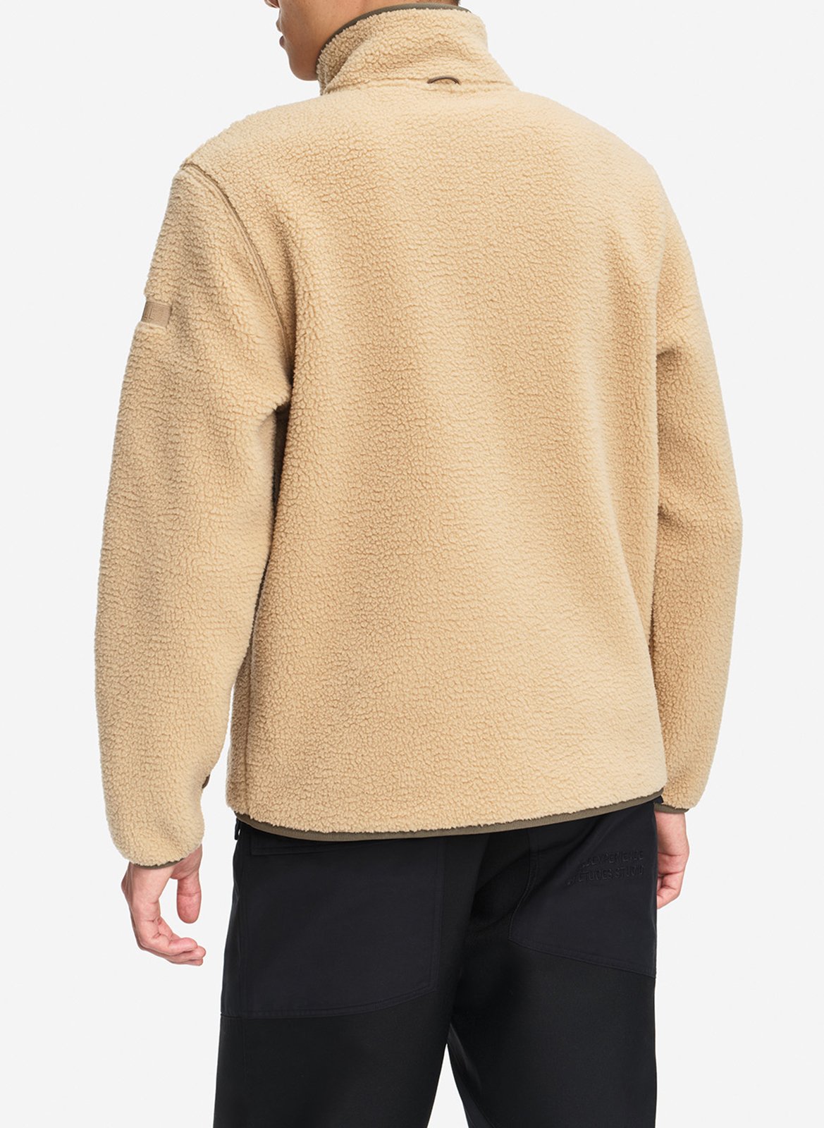 Veste polaire droite col montant AIGLE Beige