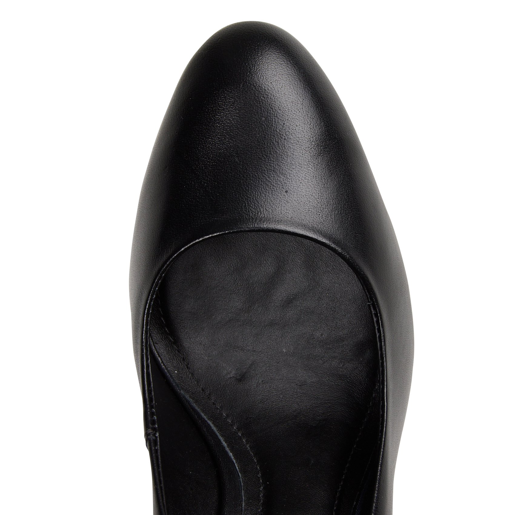 Hoge sandalen van leer COSMOPARIS Zwart