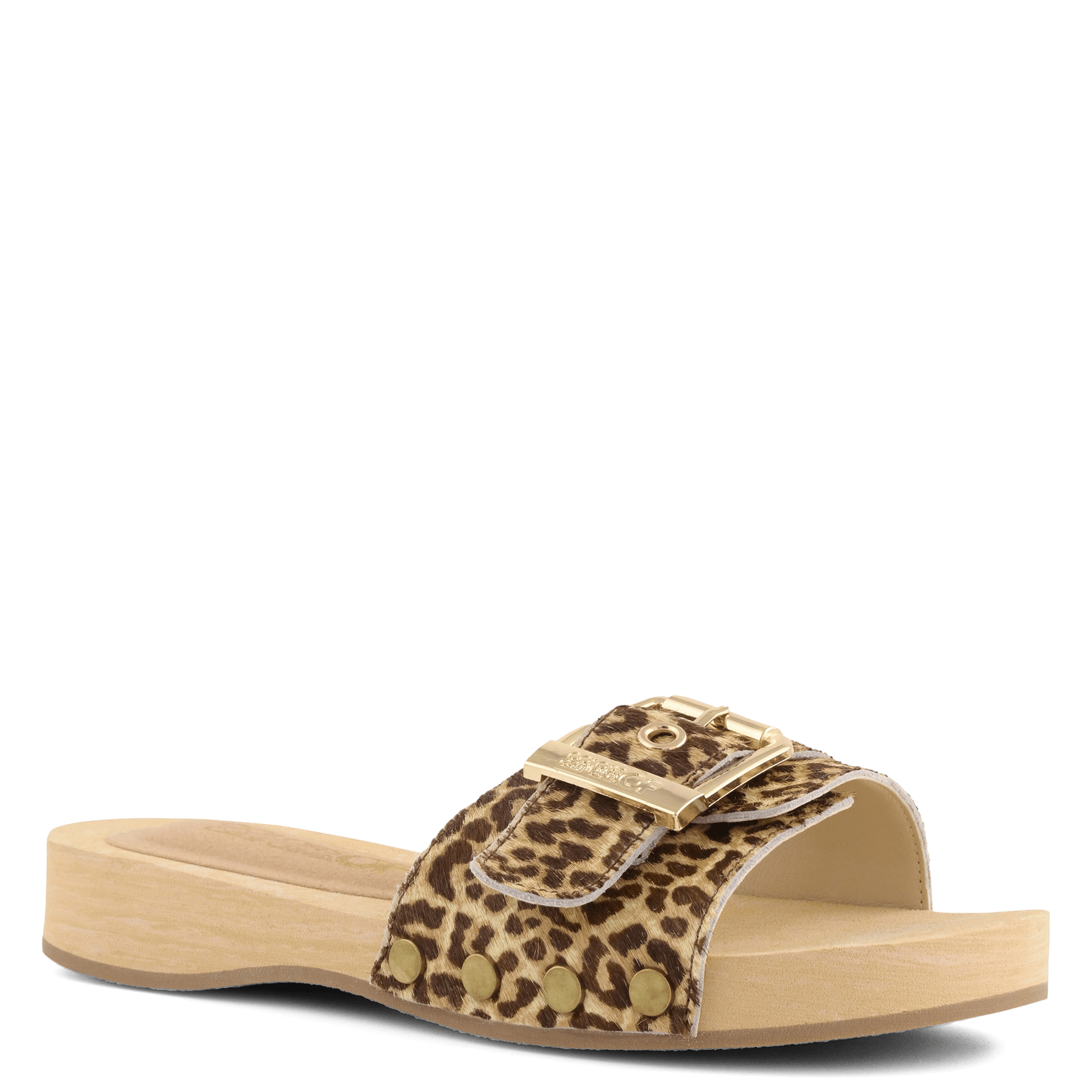 Sandales plates léopard COLORS OF CALIFORNIA Multicolore