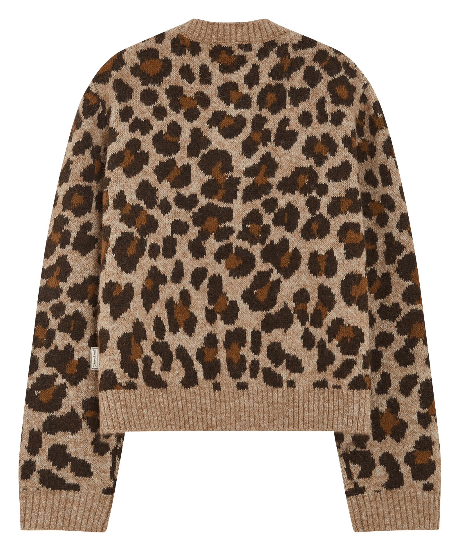 Cardigan droit imprimé GRACE ET MILA Marron