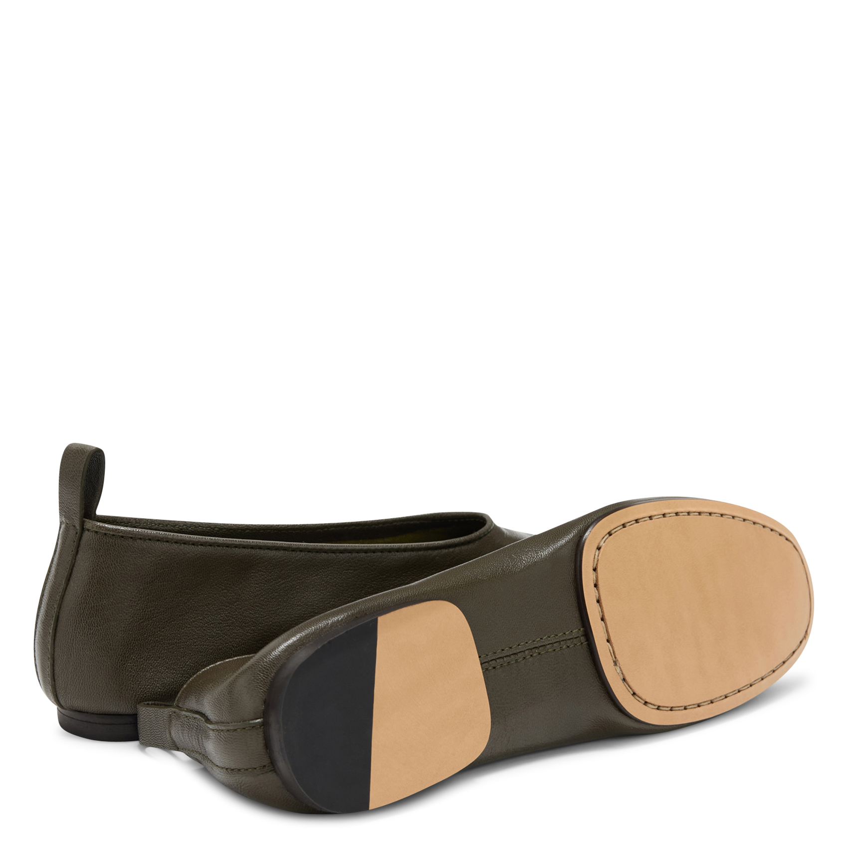 Ballerines en cuir | Kaki SOEUR Femme