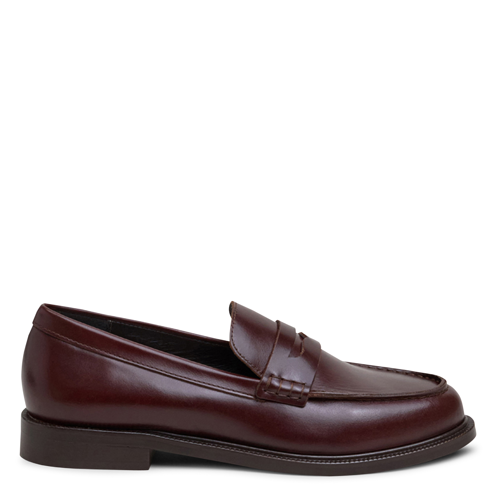Leather loafers JONAK Brown